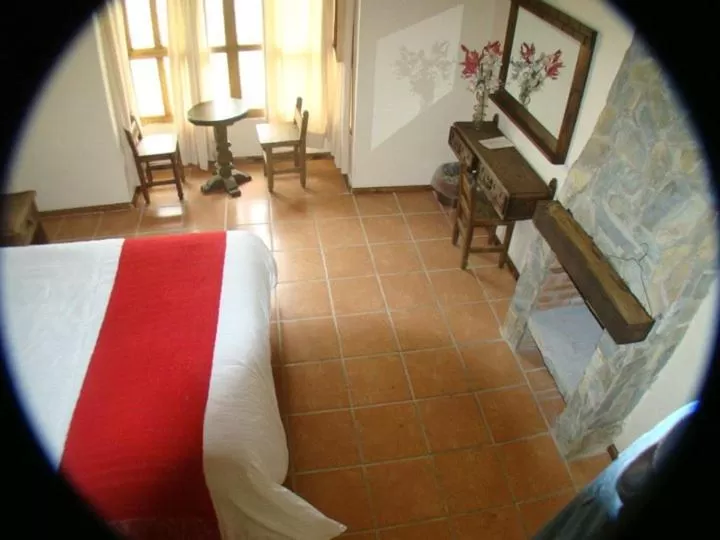 Bed in Cabañas La Cascada