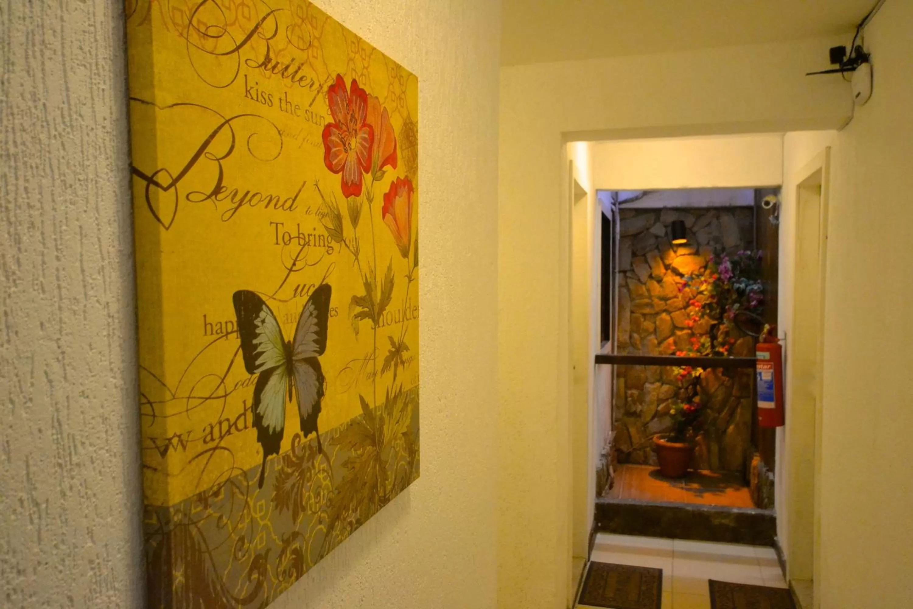 Decorative detail in Pousada do Centro Búzios