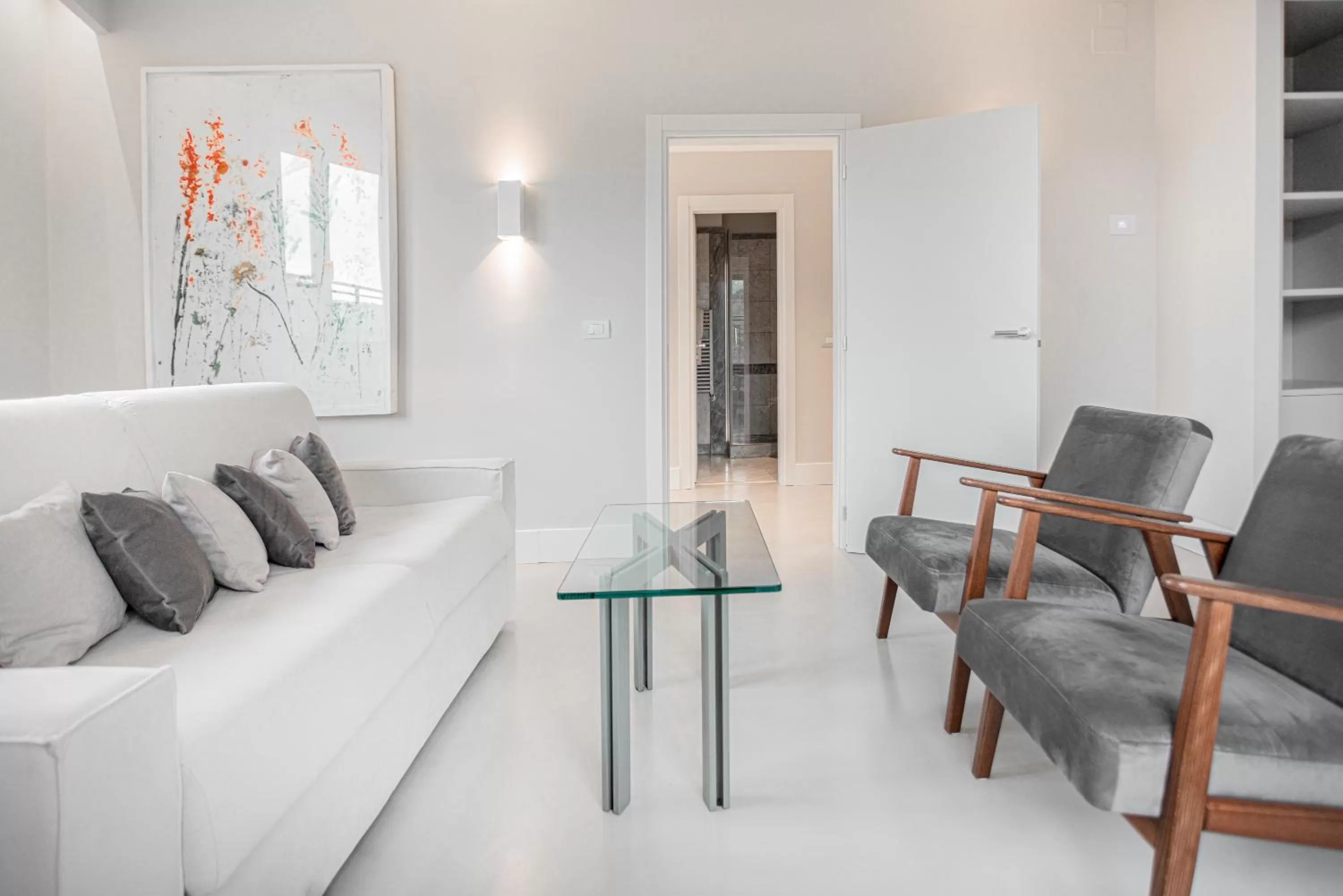 Living room in Grand Hotel Croce Di Malta