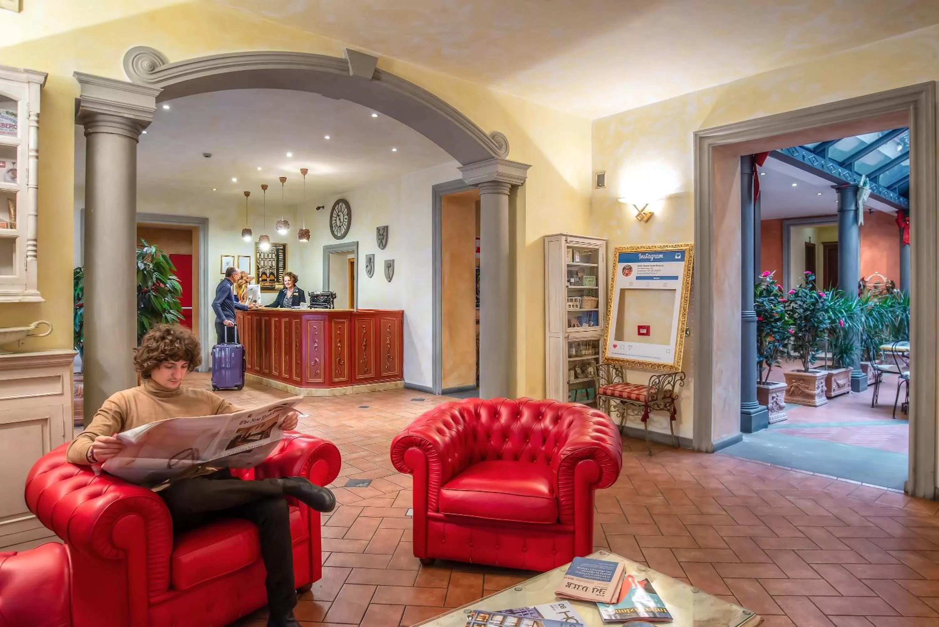 Lobby or reception in Hotel Alba Palace