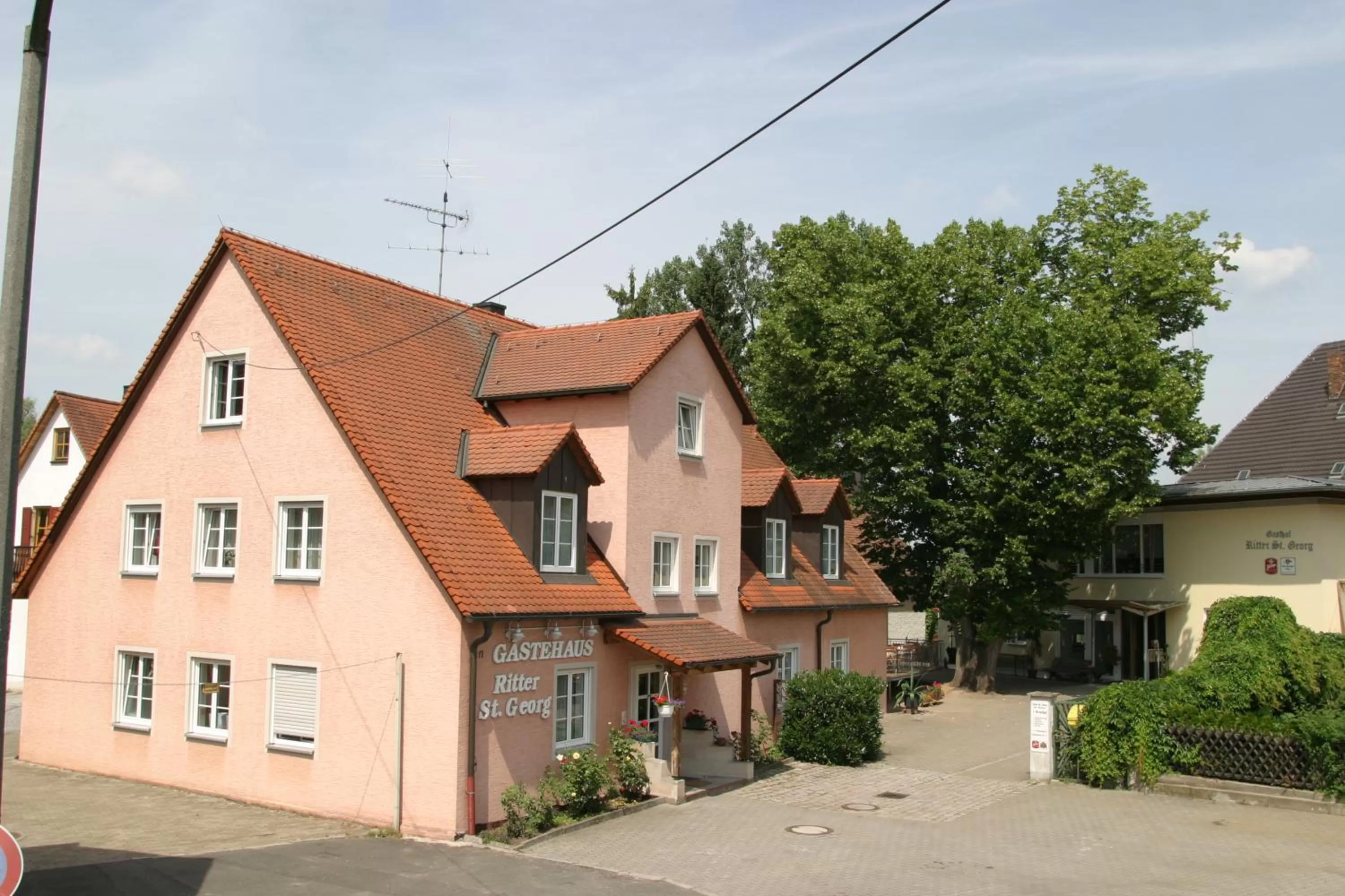 Property building in Hotel und Gasthof Ritter St. Georg