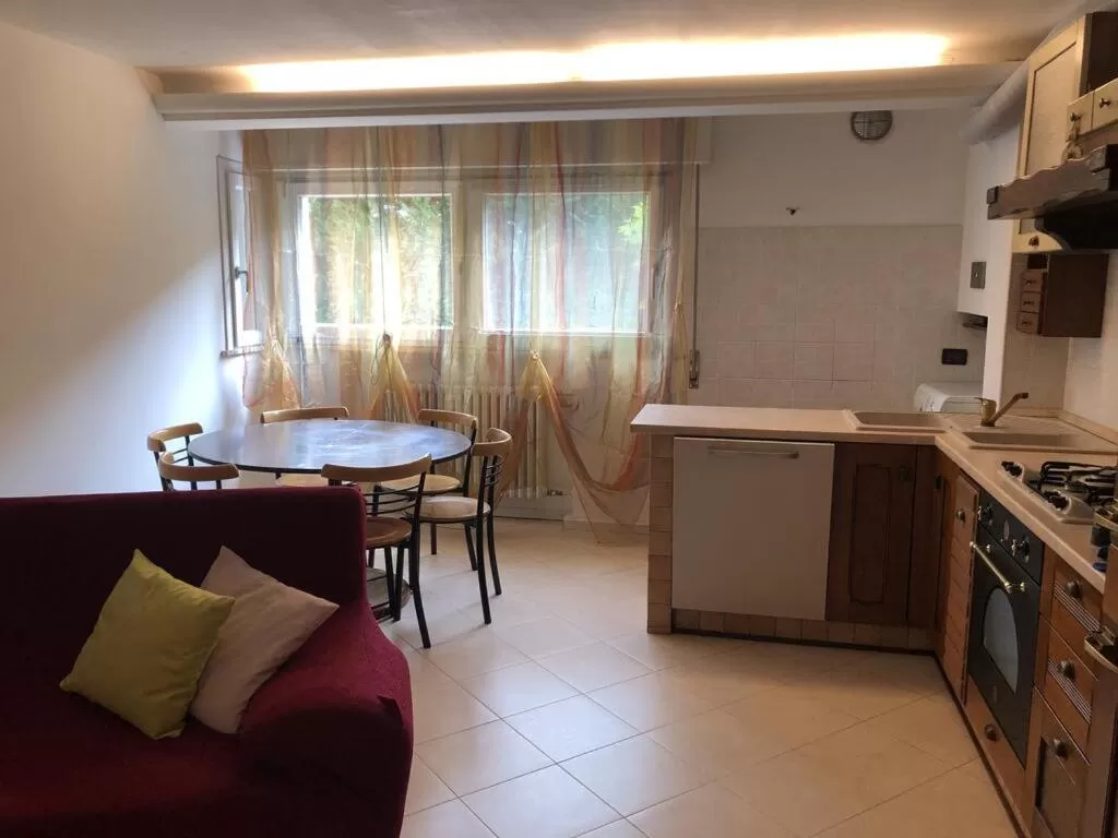 Kitchen or kitchenette in Al Divenire B&B Apartments