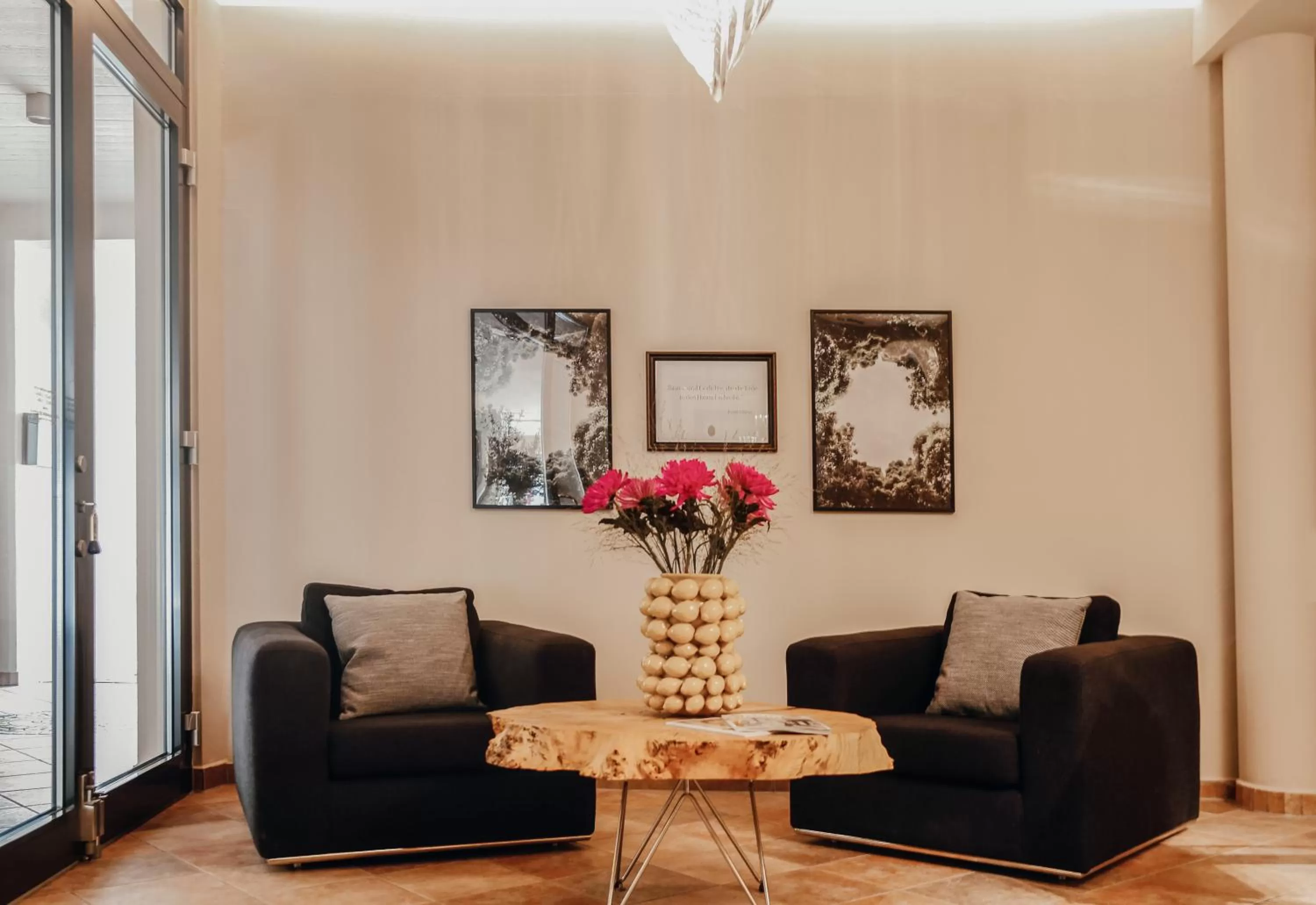 Seating area in Villa Bosco - Boutiquehotel