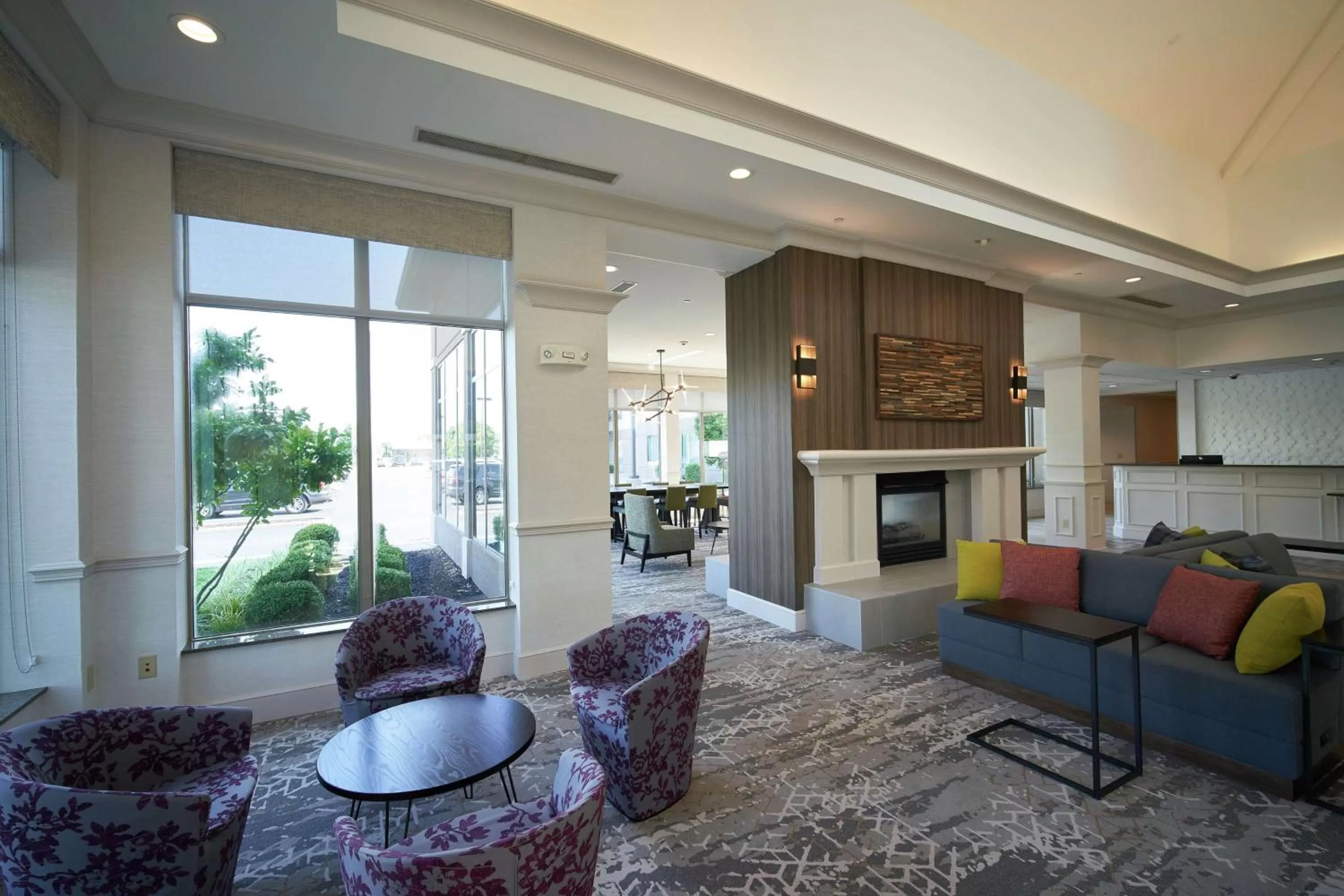 Lobby or reception in Hilton Garden Inn Evansville