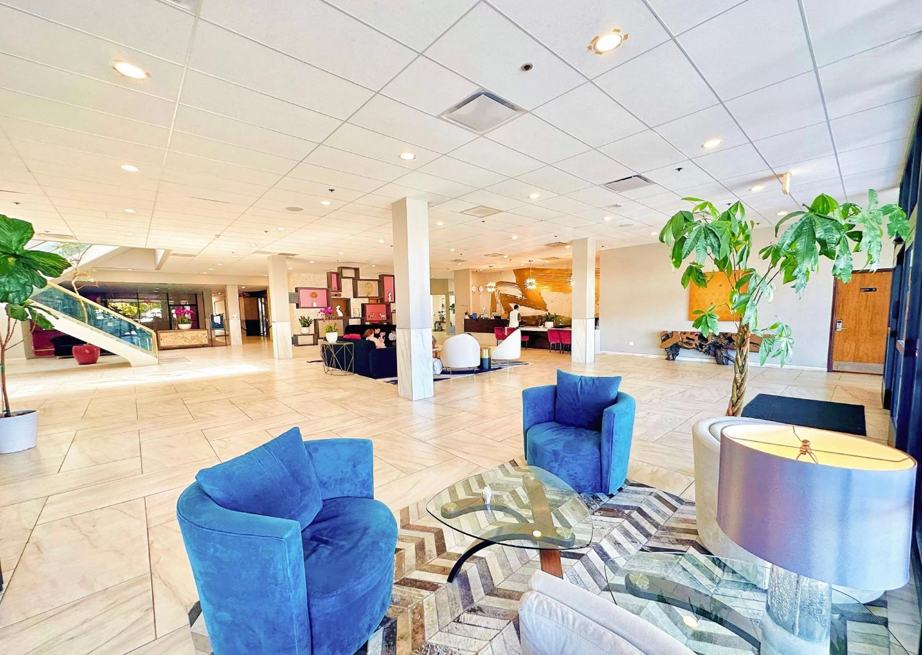 Lobby or reception in Lincoln Hotel Monterey Park Los Angeles