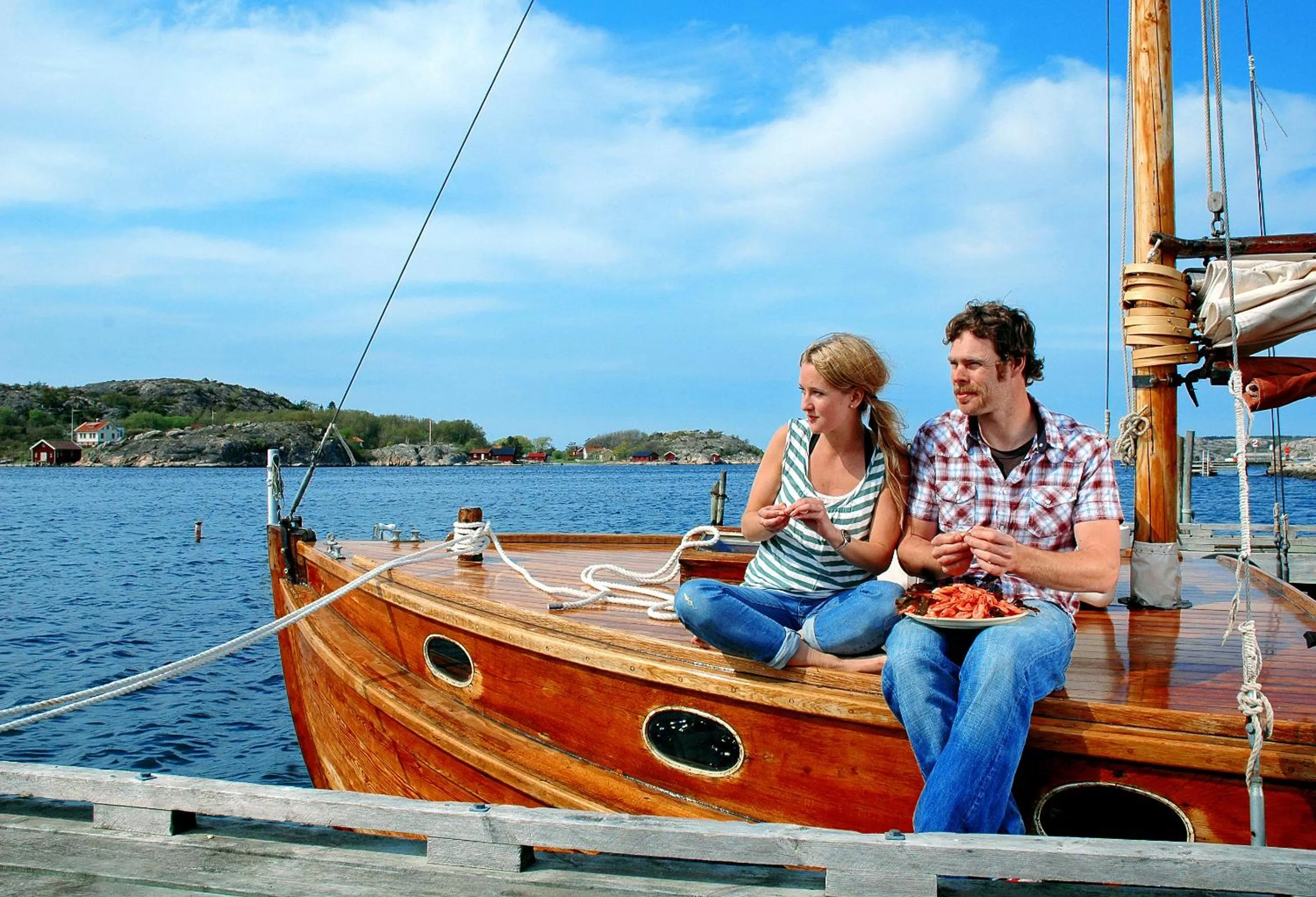 People in Everts Sjöbods Bed & Breakfast