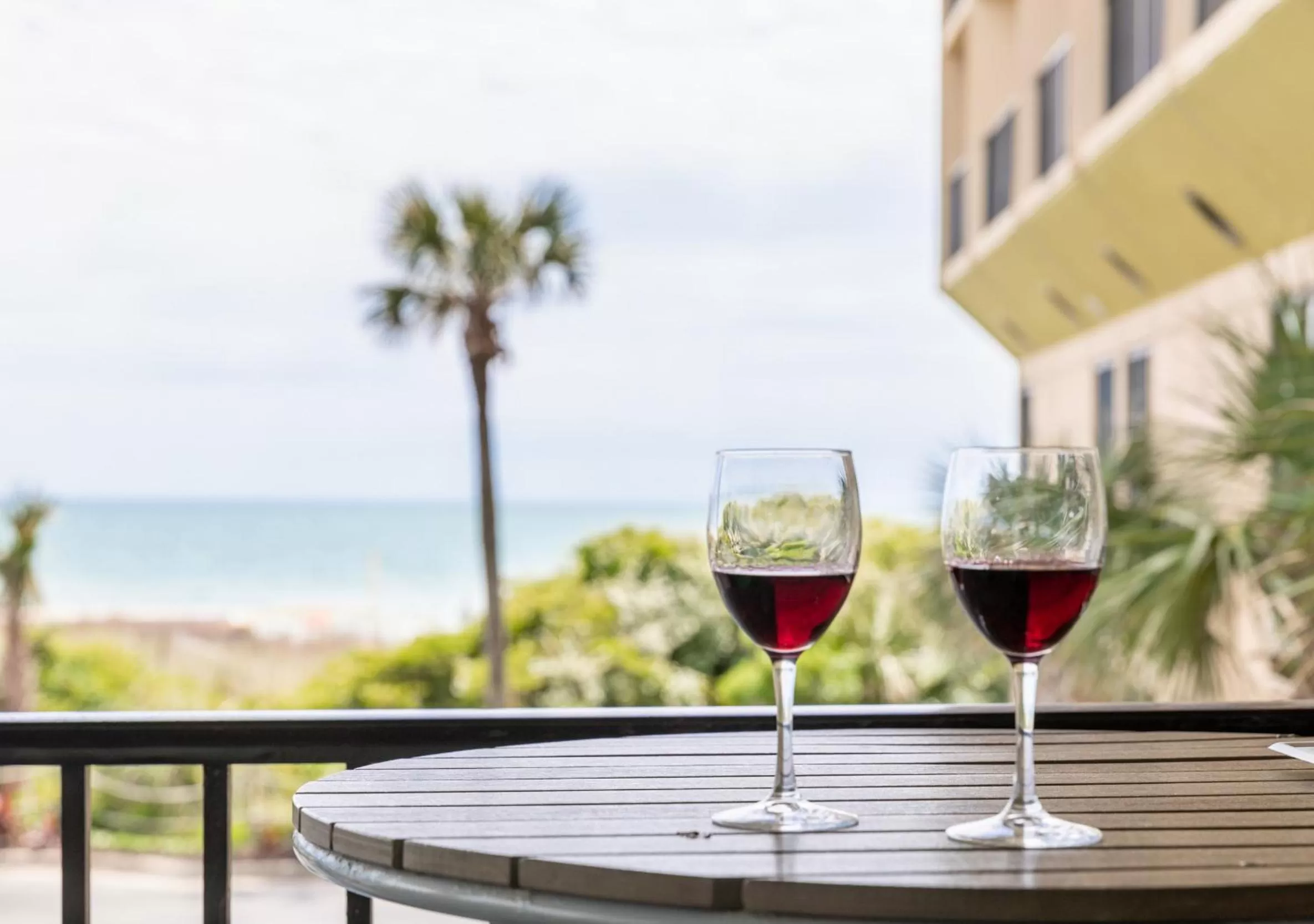 Balcony/Terrace in Surfside Beach Oceanfront Hotel