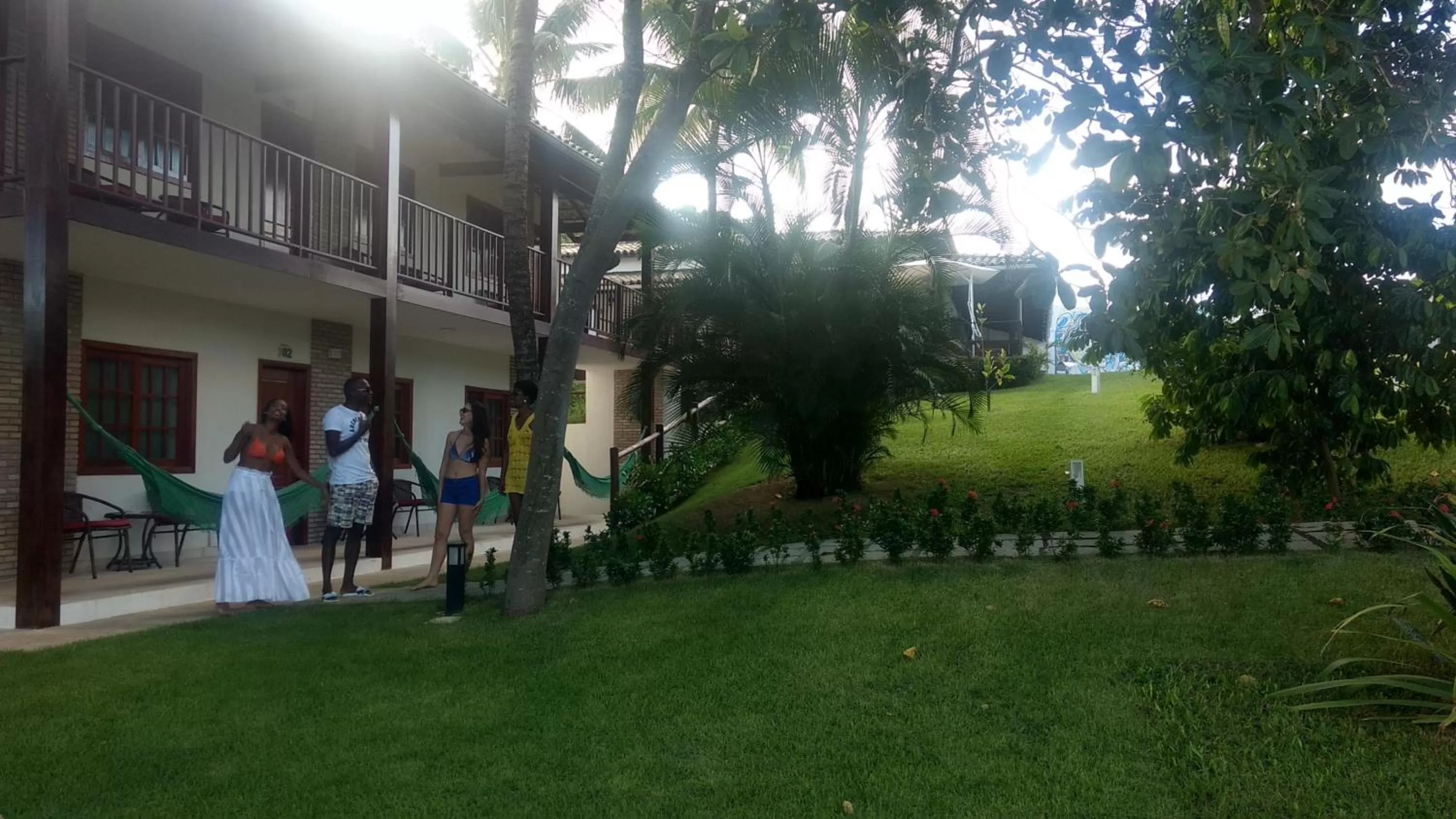 Garden in Hotel Pousada Salvador Paradise