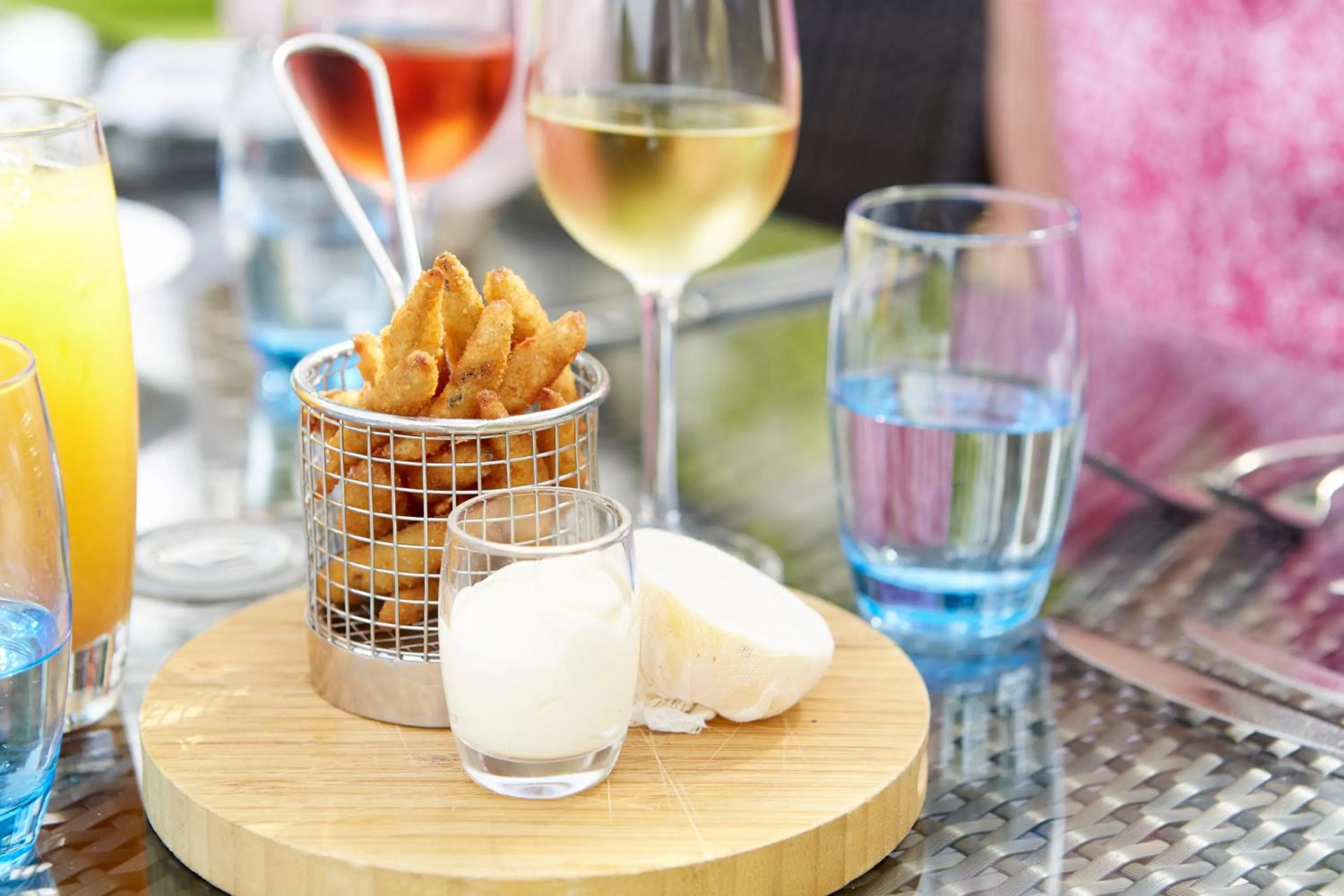 Food close-up in The Newbridge on Usk