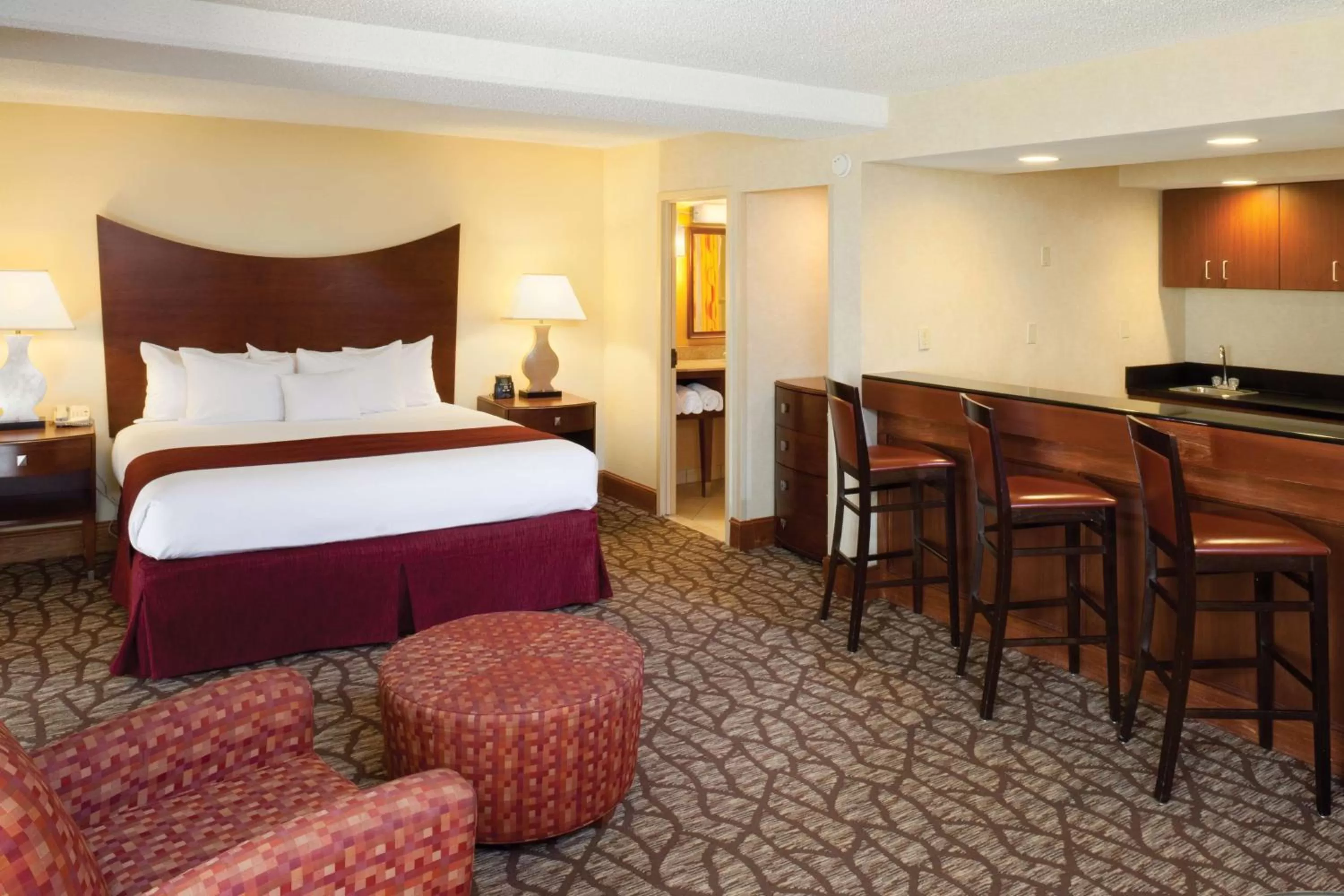 Bed in DoubleTree by Hilton Johnson City
