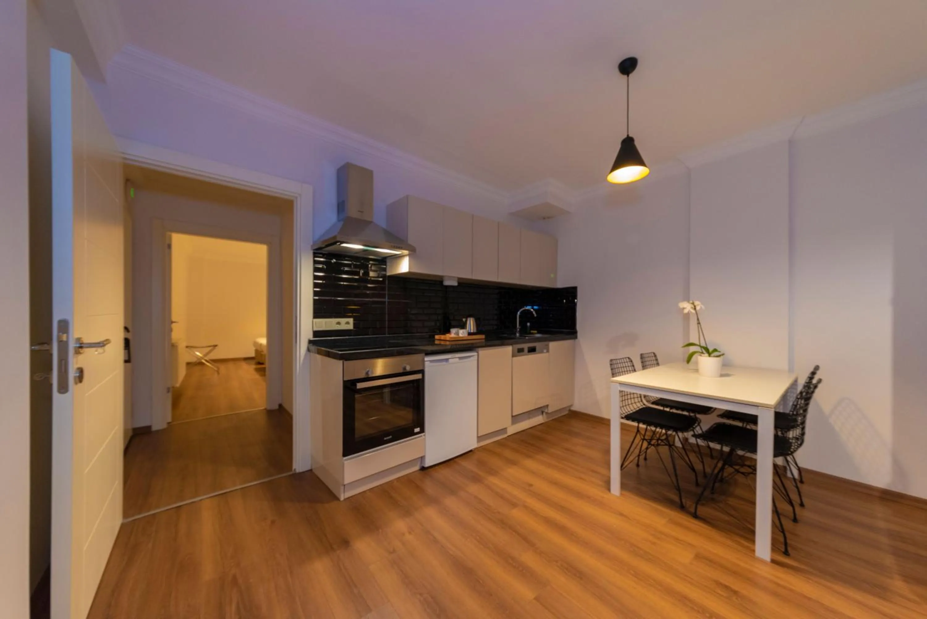 Kitchen or kitchenette in Joy Suites