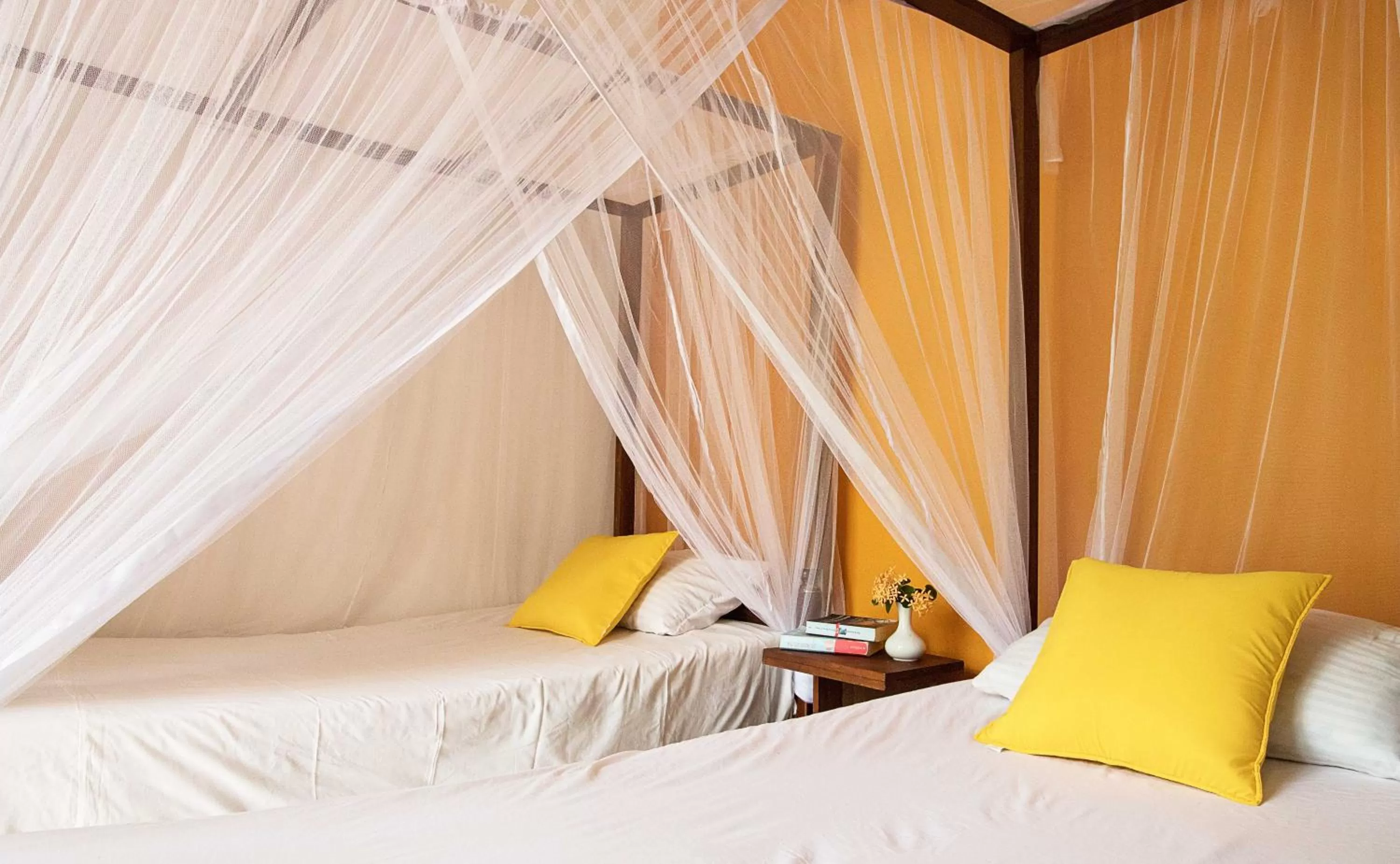 Bed in Villa Taprobane