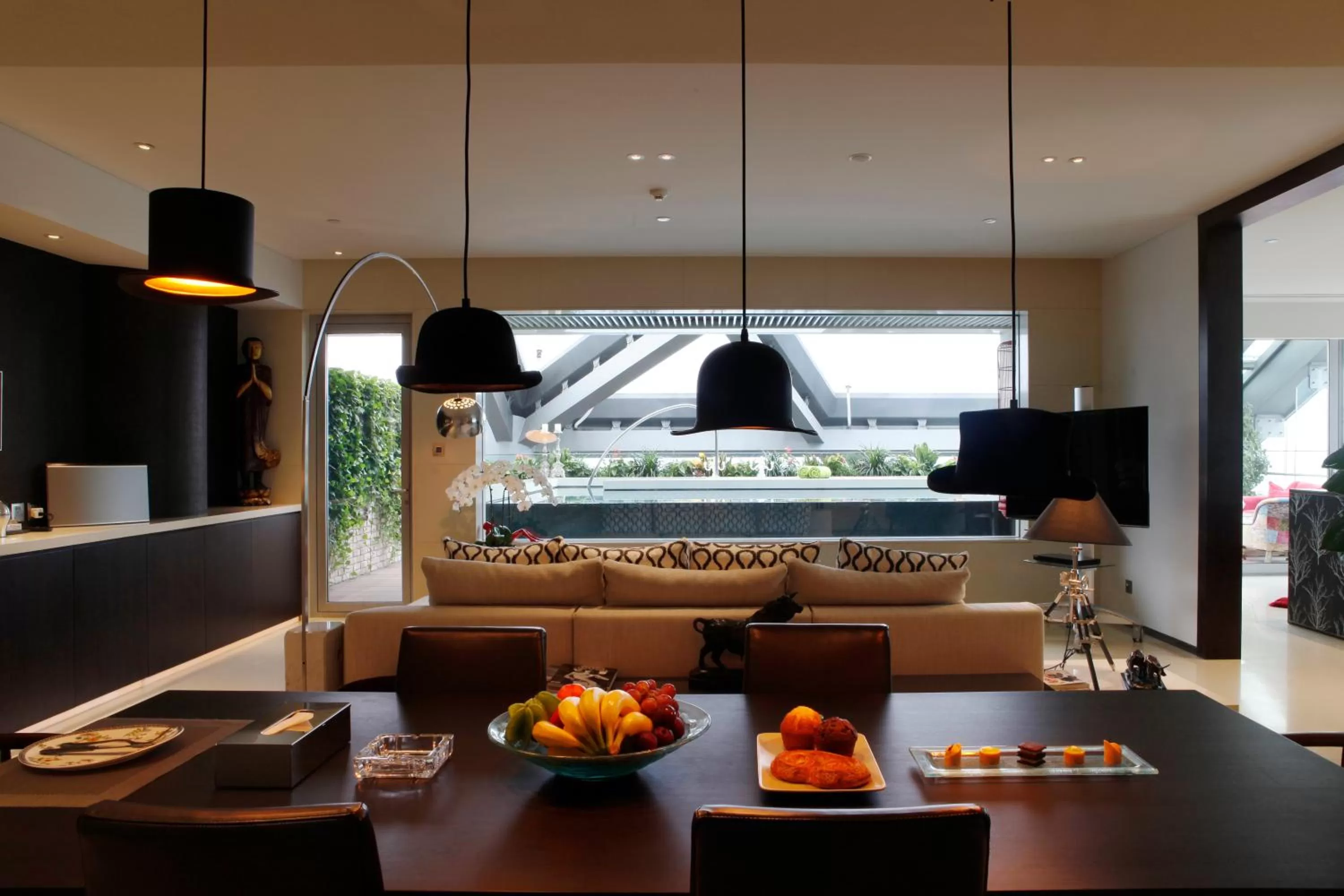 Living room in Hotel Éclat Beijing