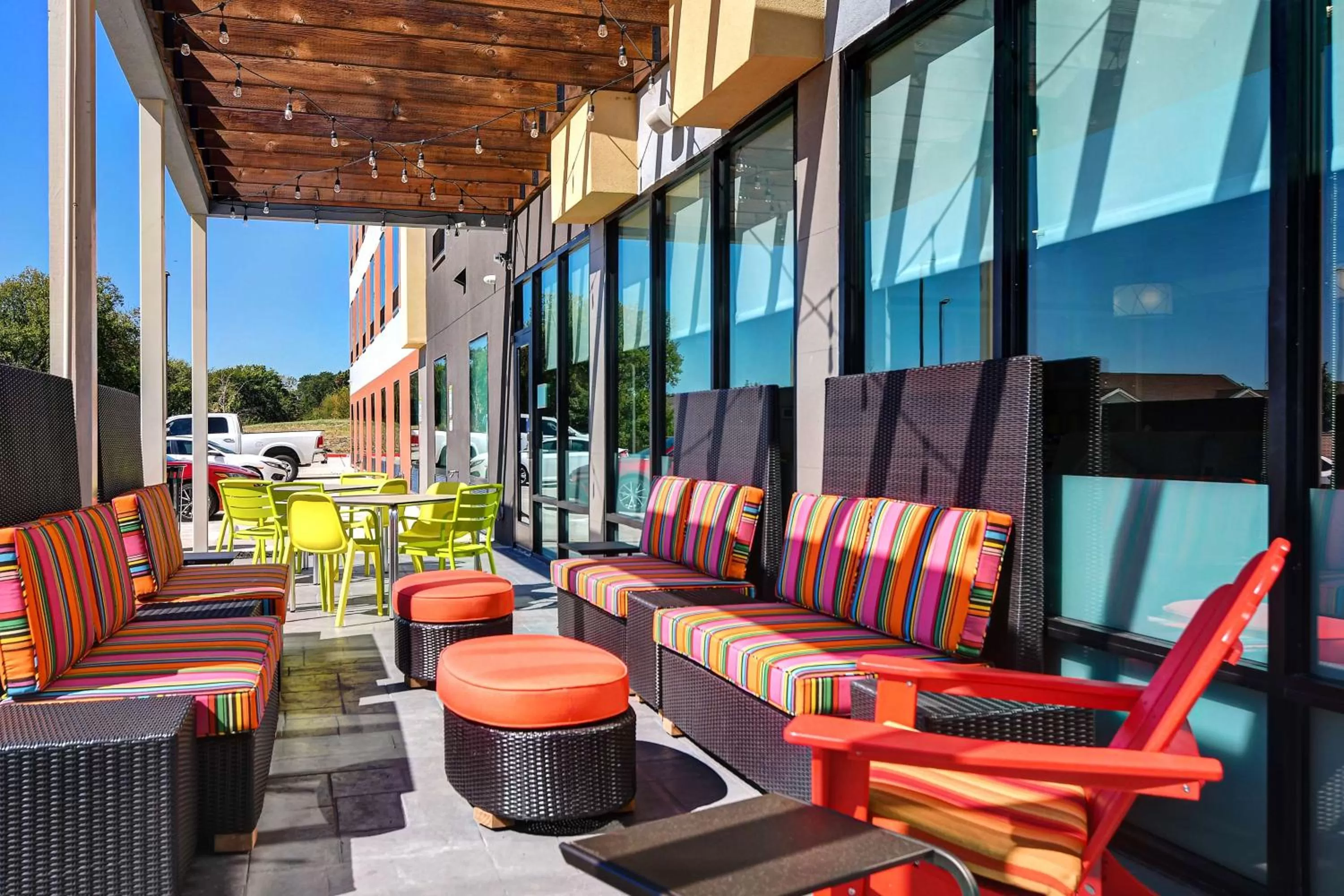 Patio in Home2 Suites by Hilton North Plano Hwy 75