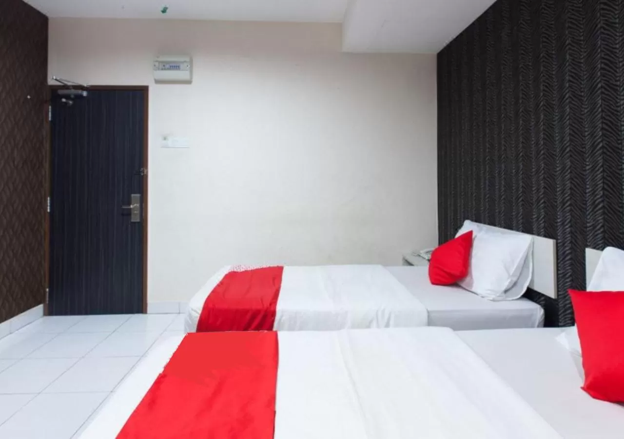 Bed in Hotel Pulai Ipoh