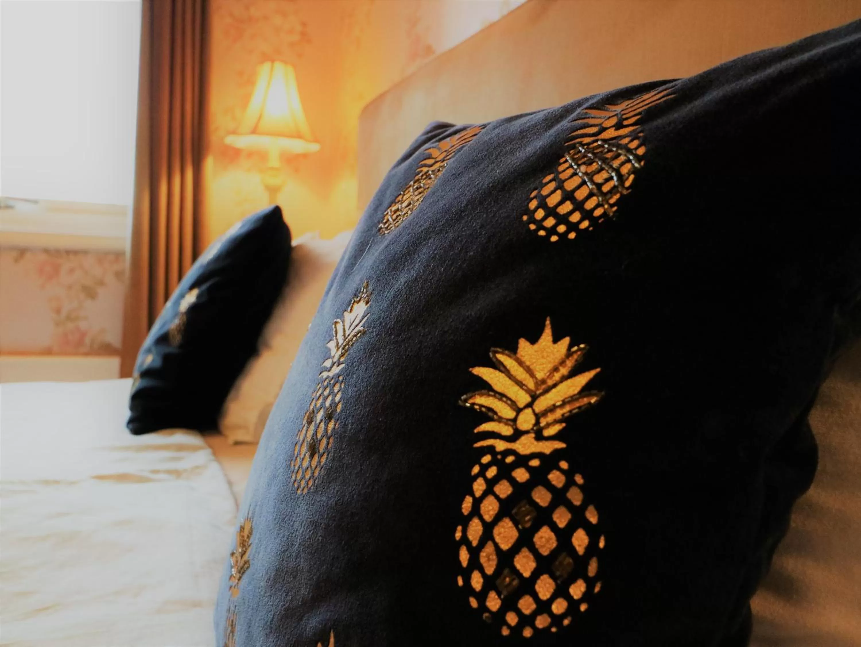 Bed in Vänerport Lakefront Hotell