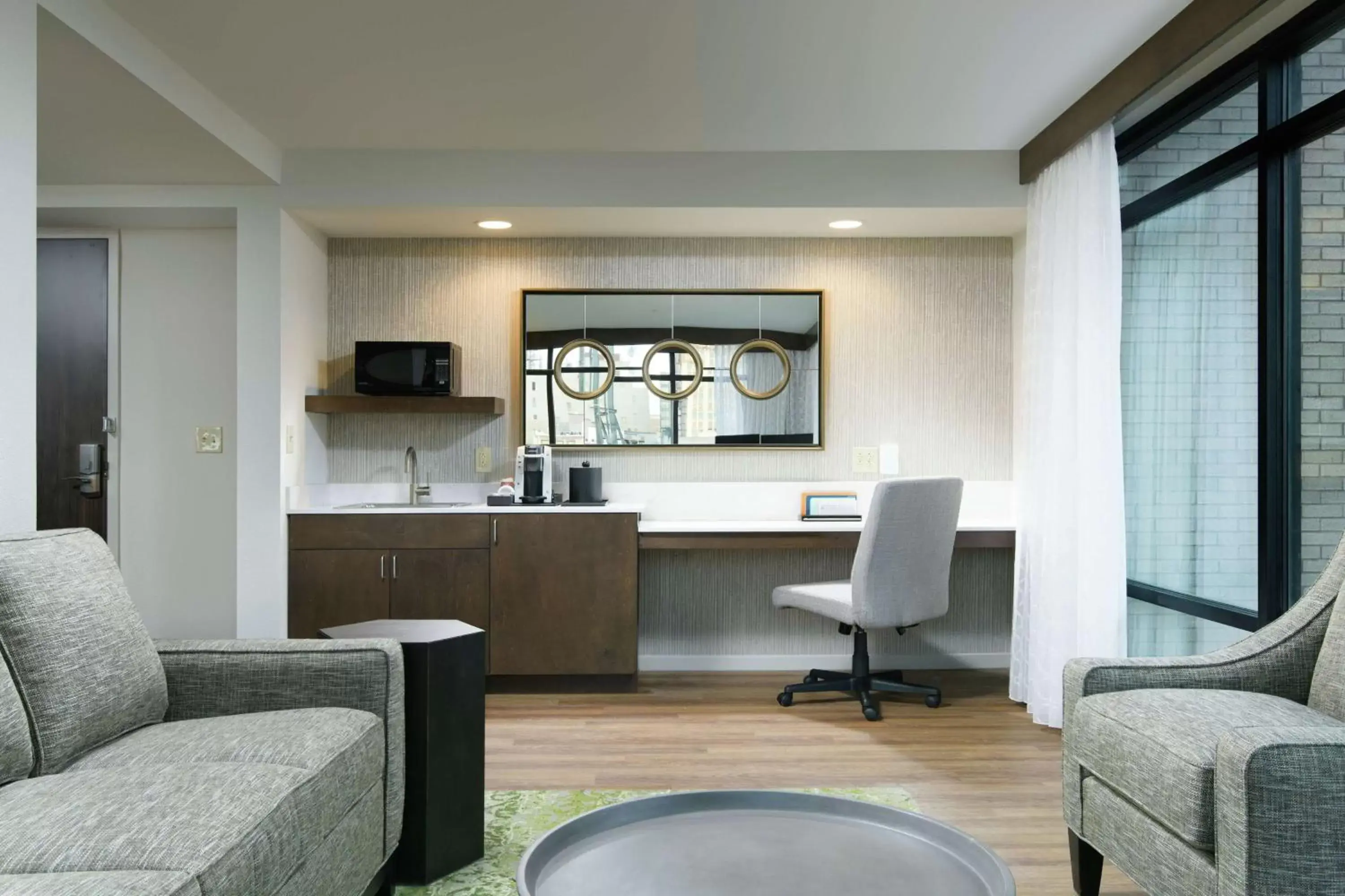 One-Bedroom King Suite with Sofa Bed - Non-Smoking in Hilton Garden Inn Memphis Downtown Beale Street One-Bedroom King Suite with Sofa Bed - Non-Smoking in Hilton Garden Inn Memphis Downtown Beale Street