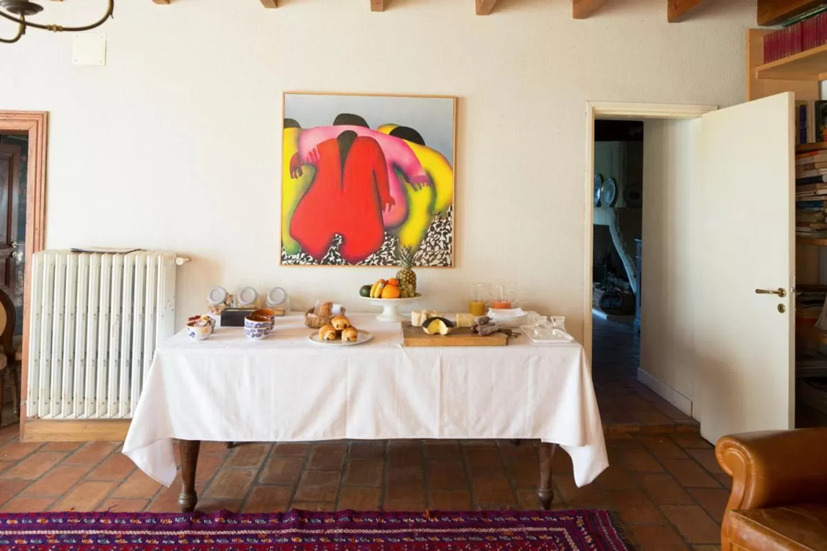 Italian breakfast in La Bribaudonnière