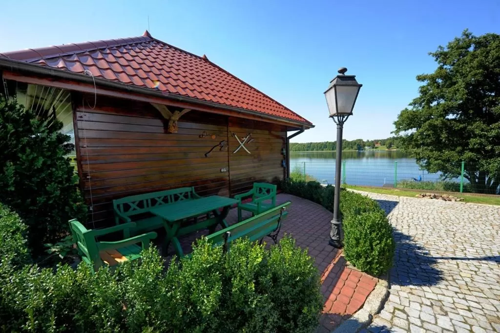 Lake view in Port Jeziorak
