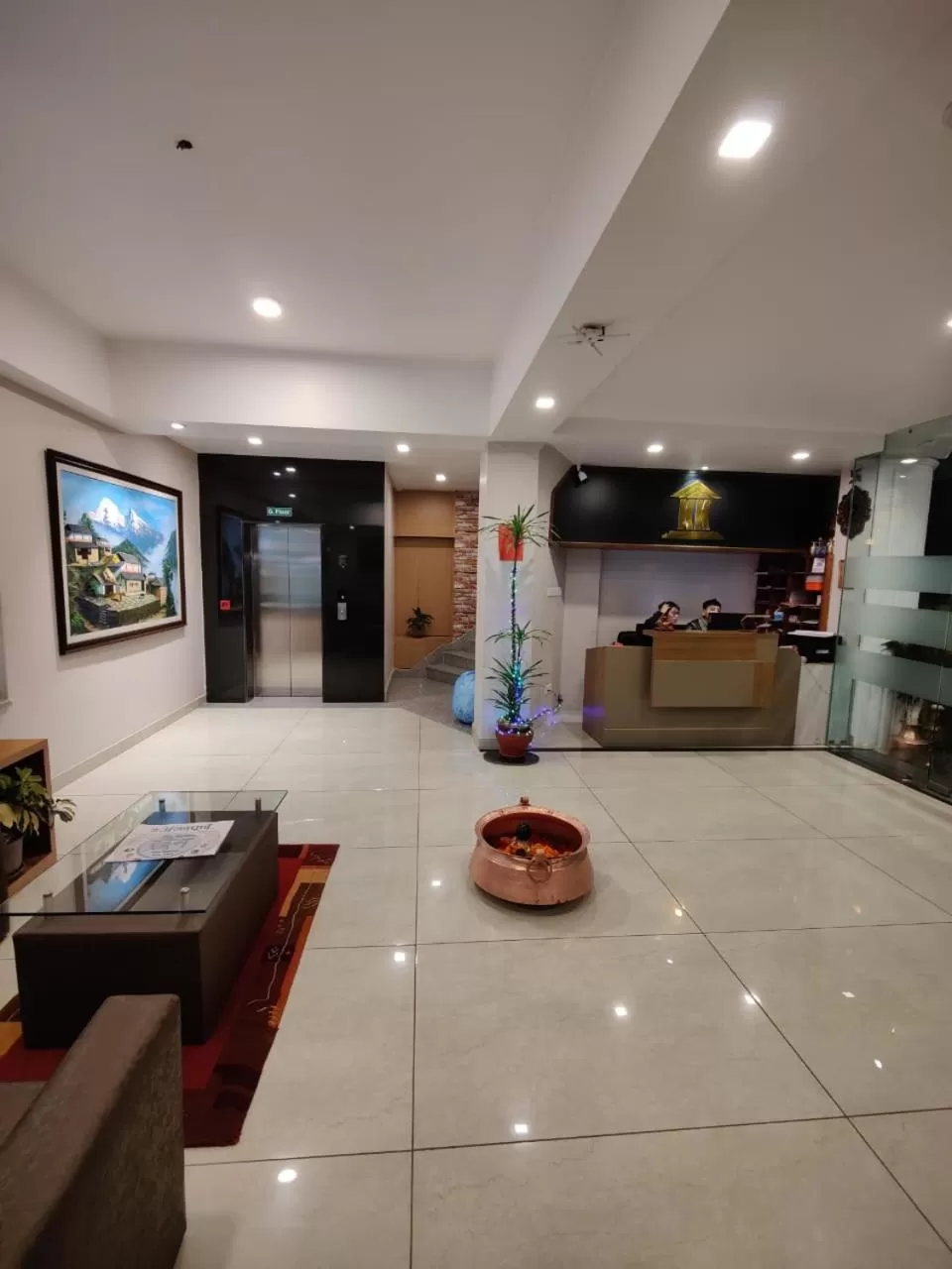 Lobby or reception in Hotel Krishna Kathmandu