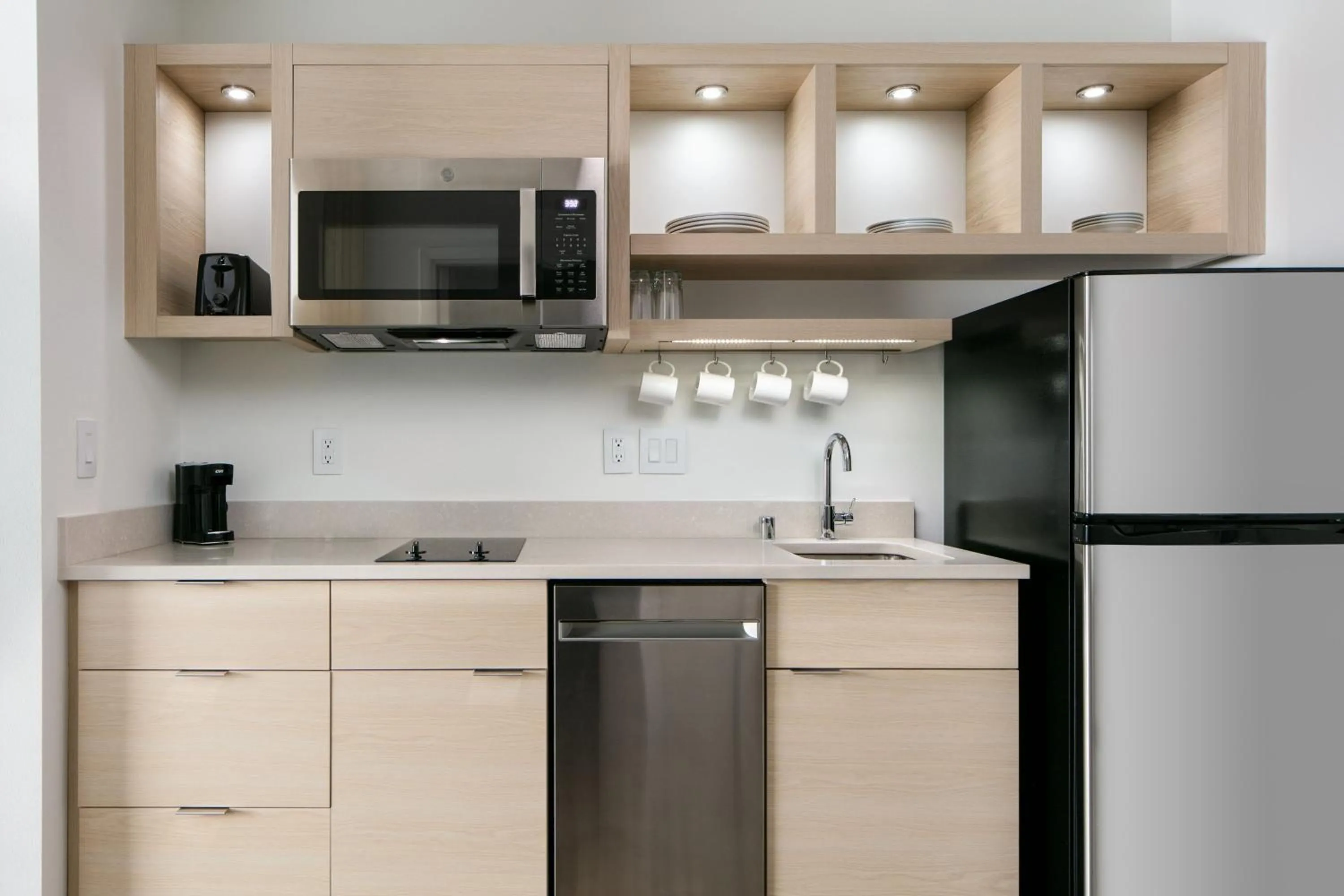 Kitchen or kitchenette in TownePlace Suites by Marriott Oconomowoc