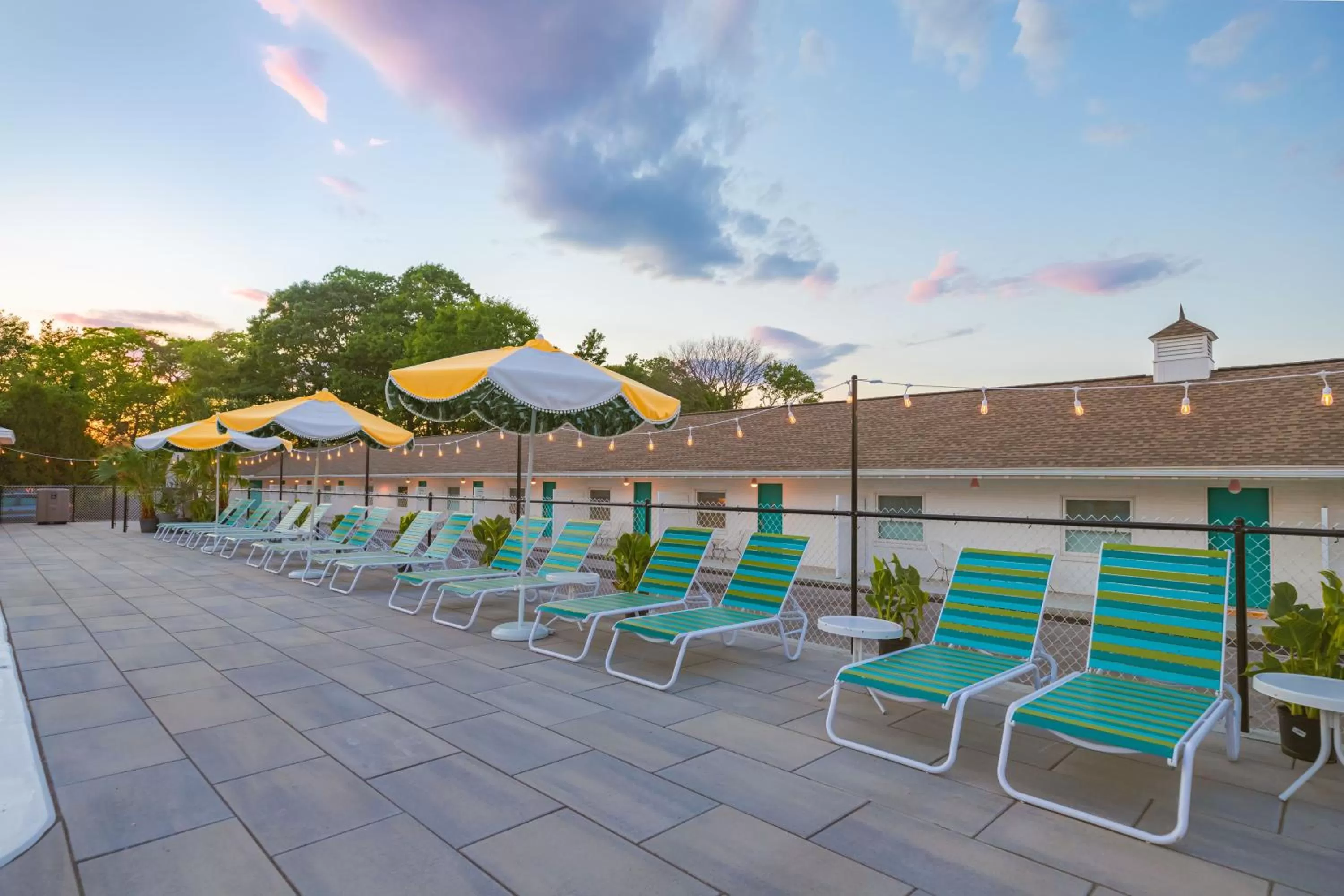 View (from property/room), Swimming Pool in RYE MOTOR INN - An Adults Only Hotel