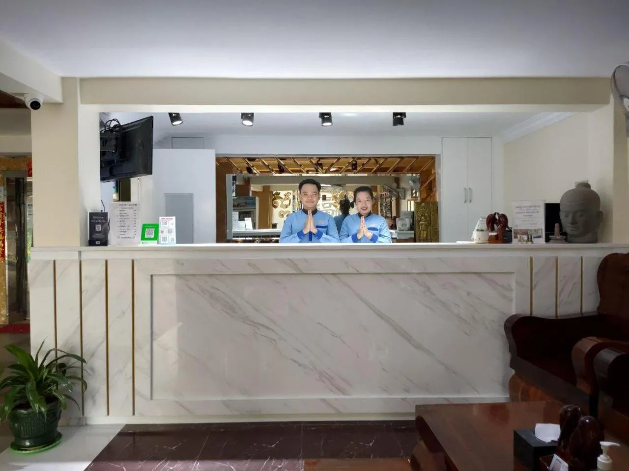 Lobby or reception in Spean Meas Hotel