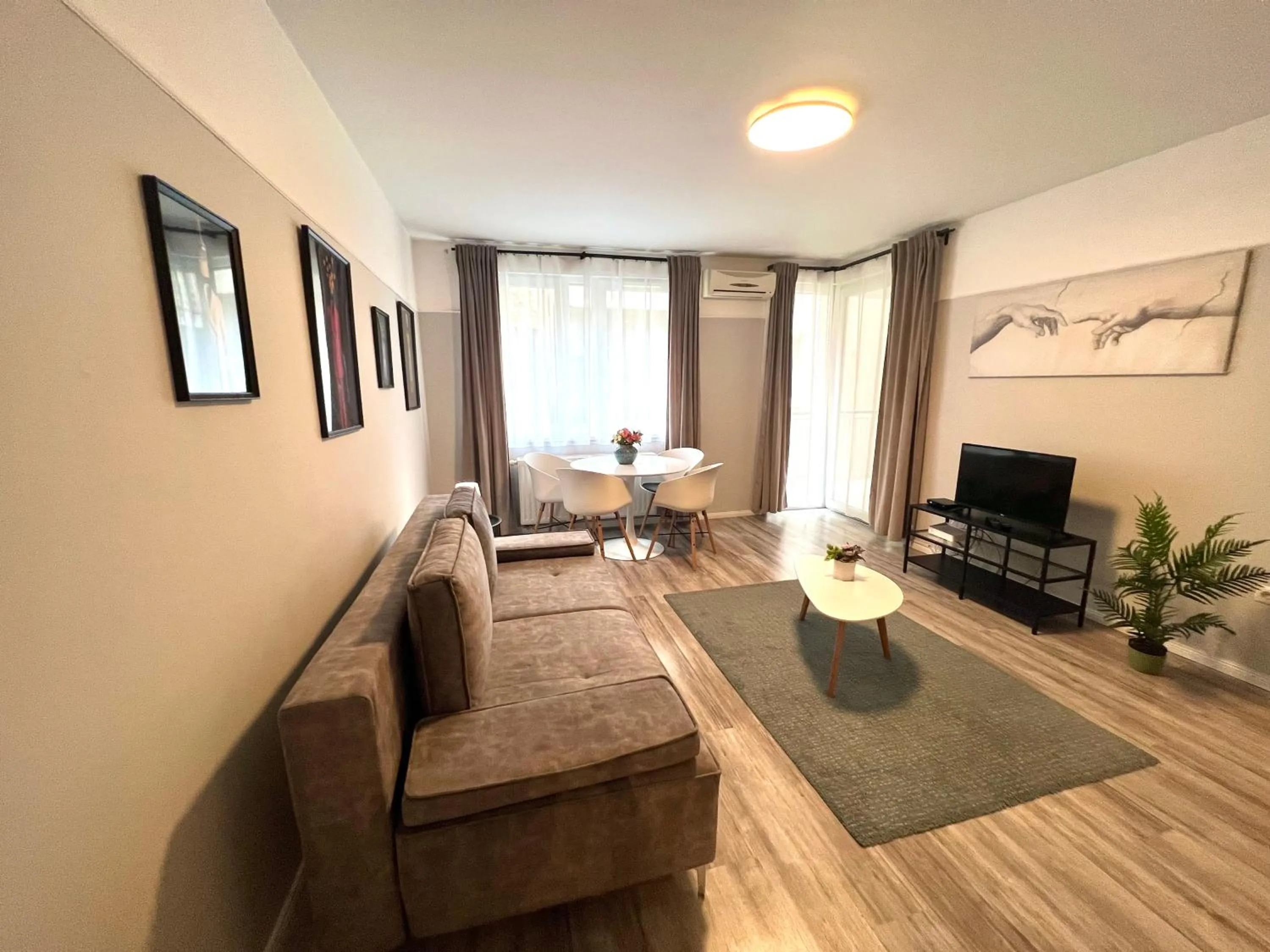 Living room in Nova Apartments