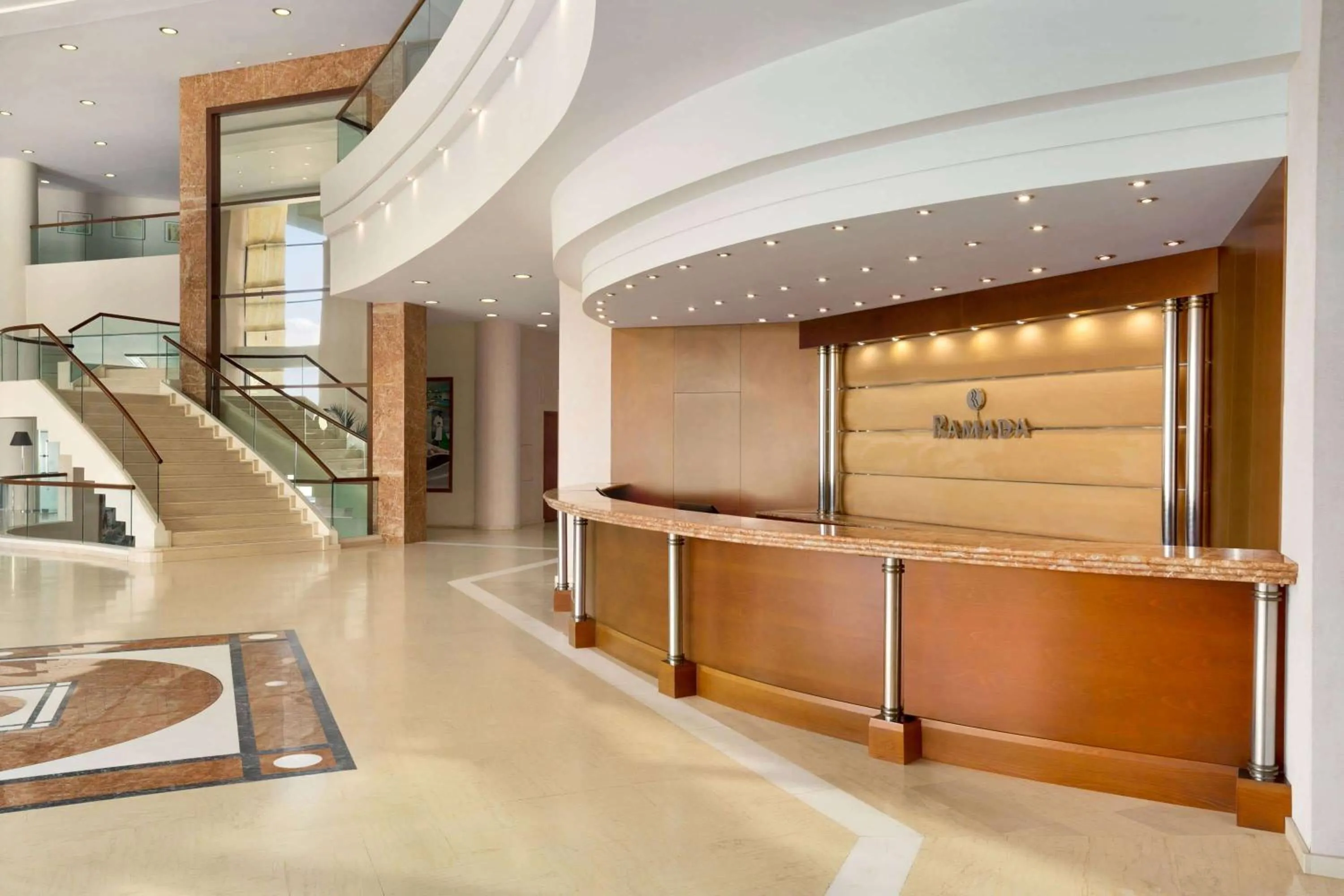 Lobby or reception in Ramada Plaza by Wyndham Thraki