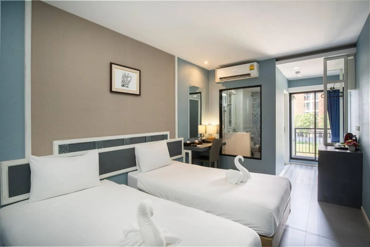 Bed in Villa Baron SHA PLUS