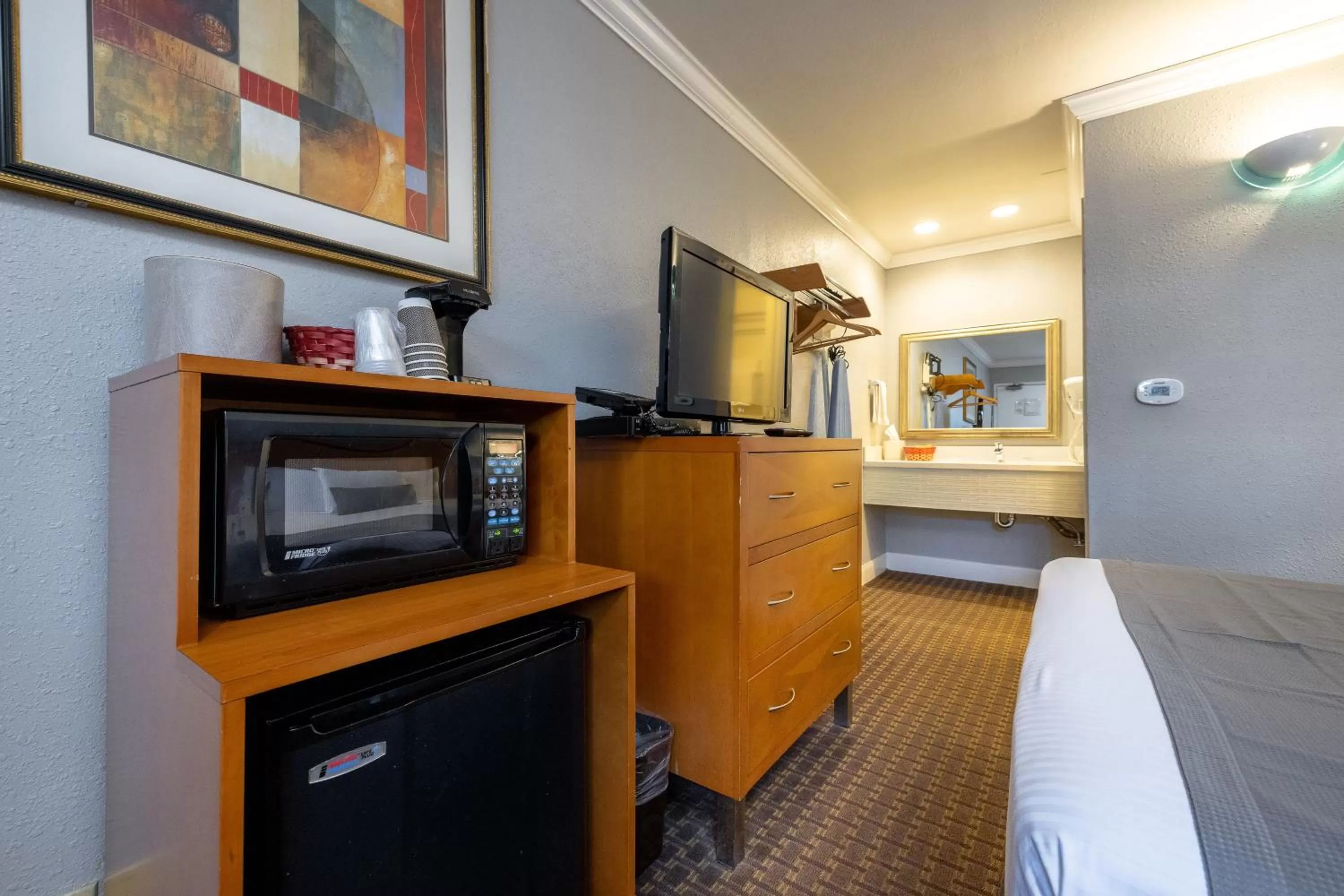 TV and multimedia, Bed in SOMA Park Inn