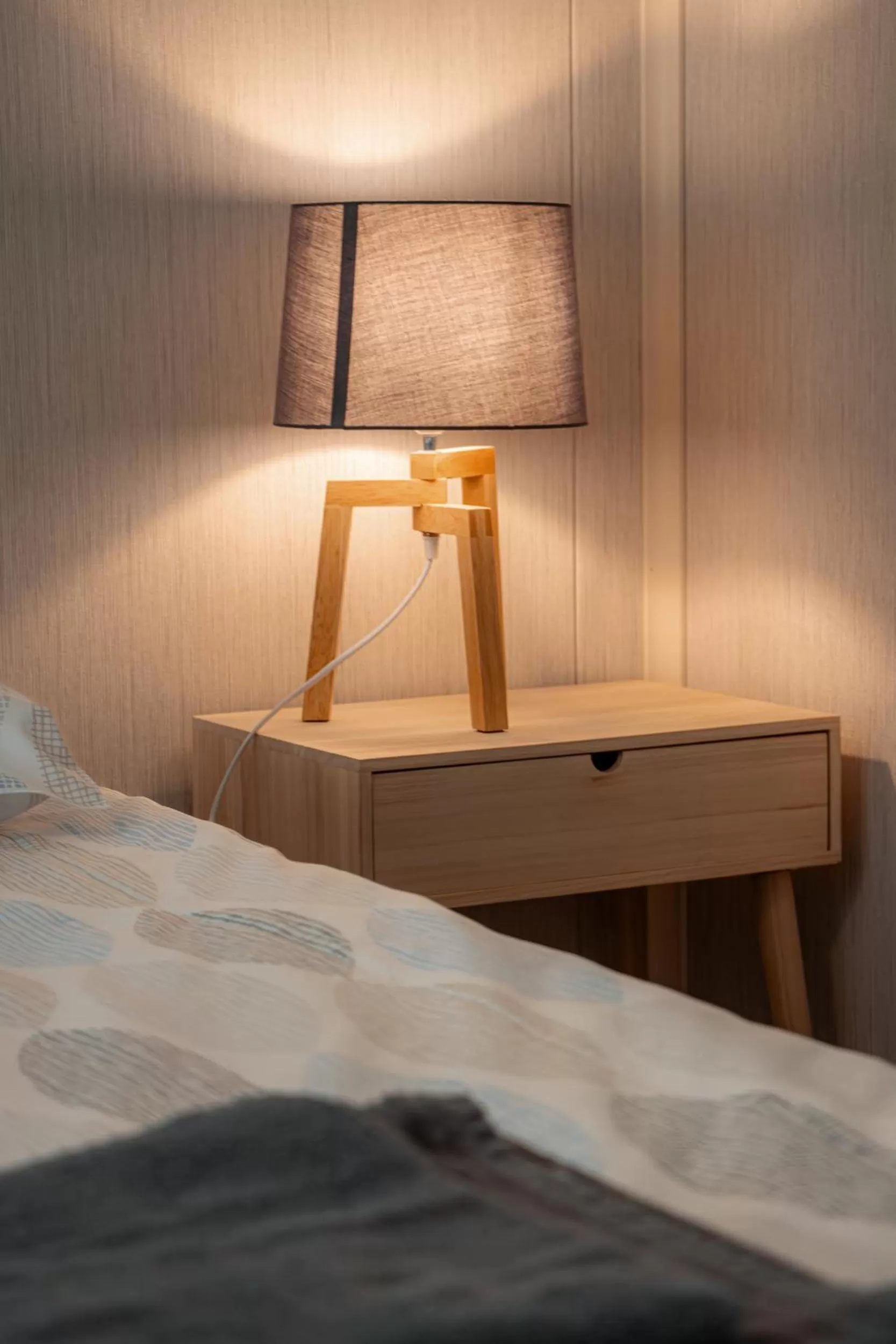 Bedroom, Bed in Hotelli Uninen Äänekoski