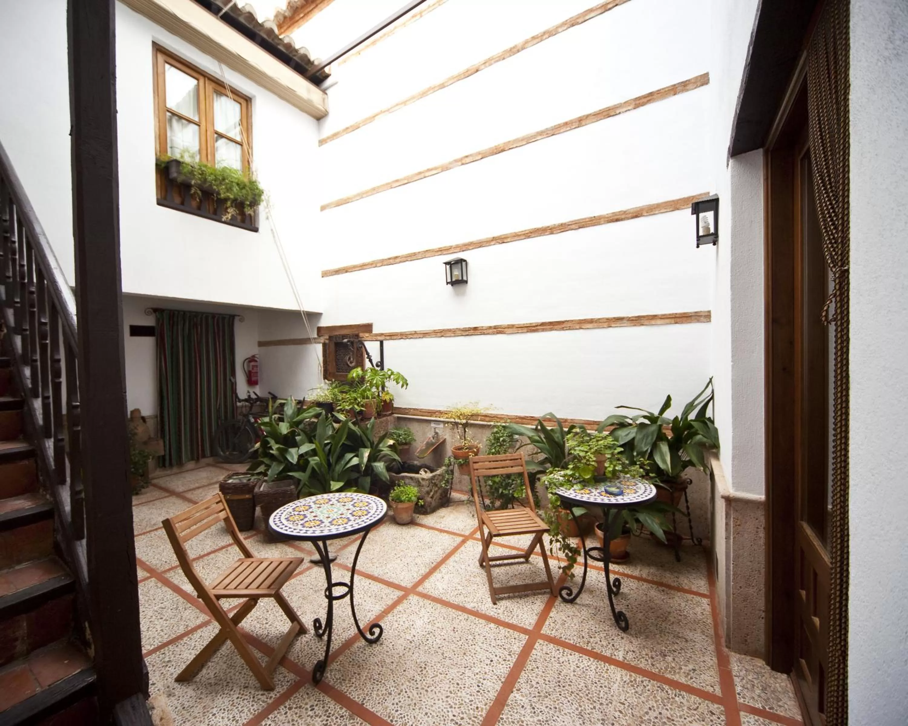 Garden in Hotel Boutique La Morada de Juan de Vargas