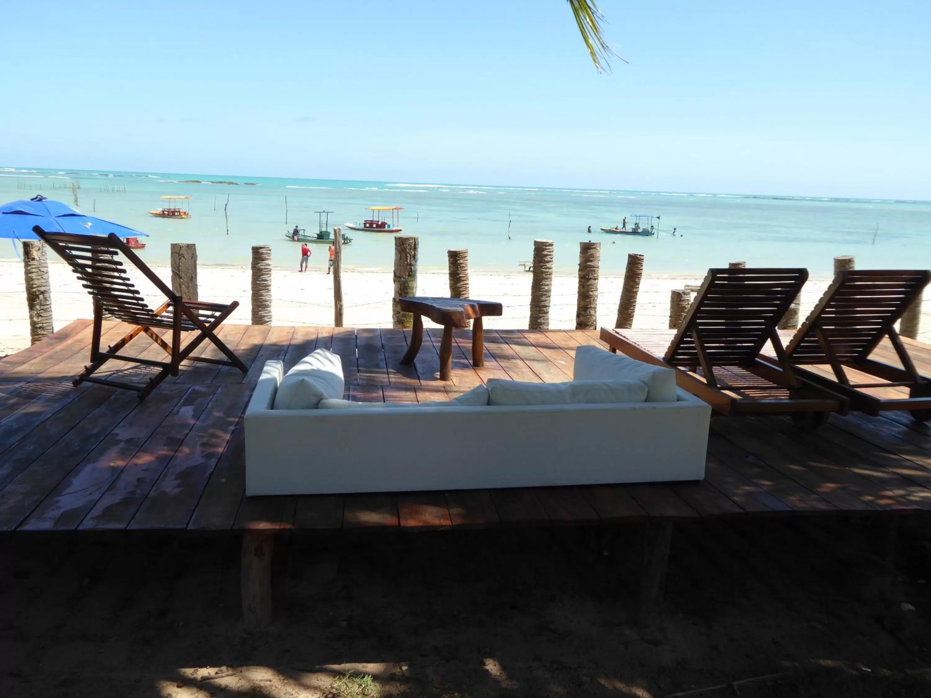 Sea view in Pousada e Restaurante Encanto das Águas