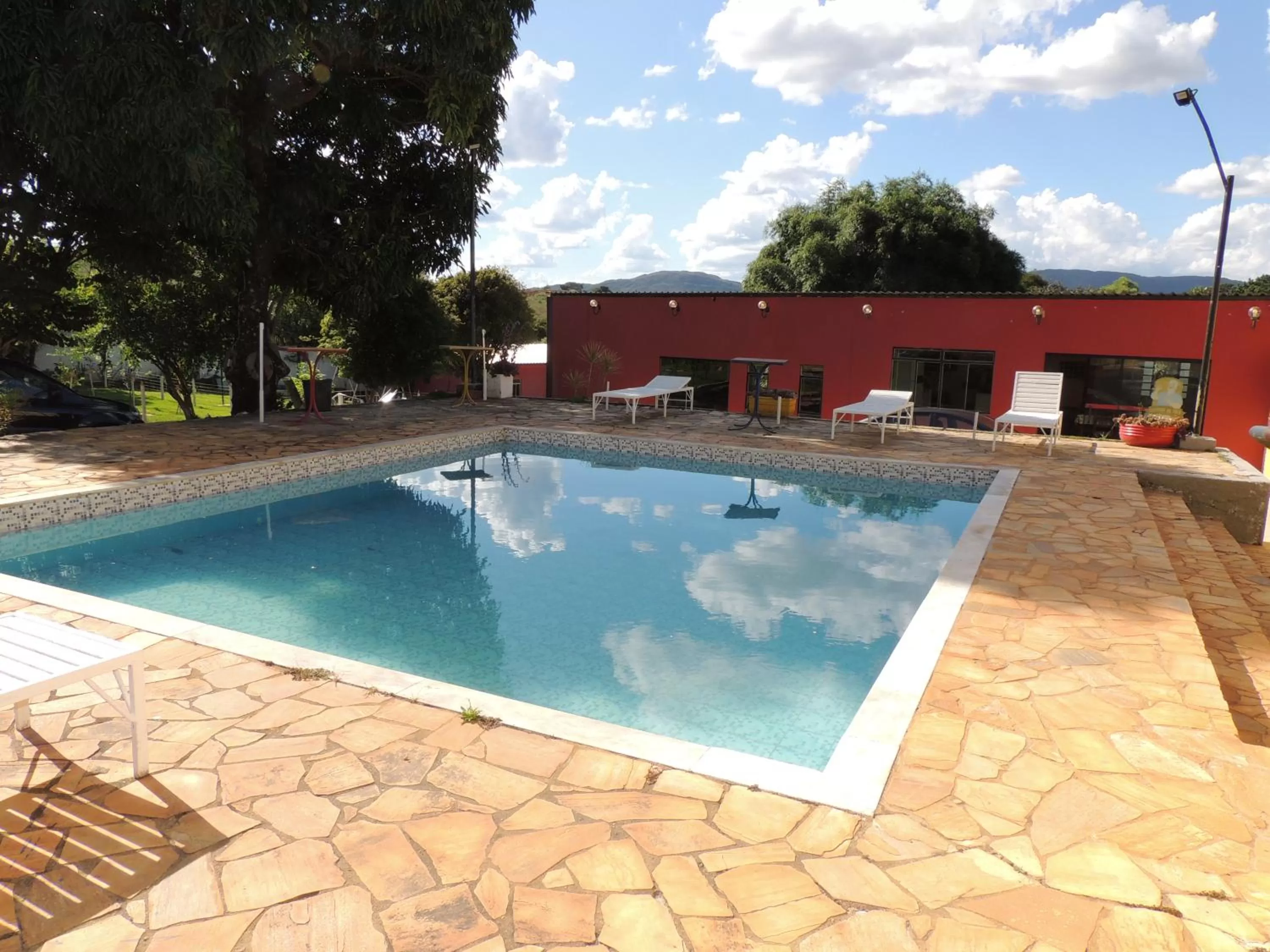Swimming Pool in Pousada Caminho Dos Sinos