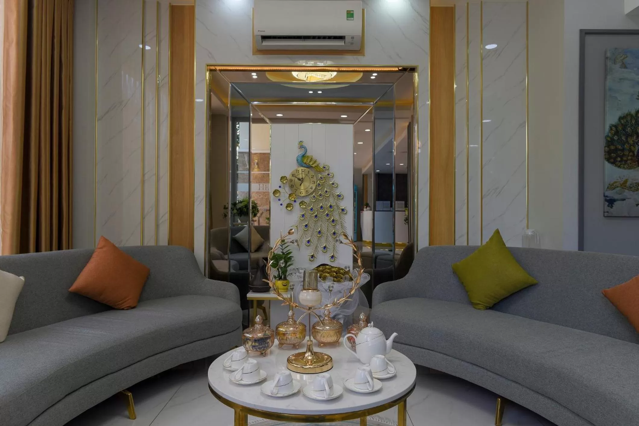 Living room in Hera Hotel Airport