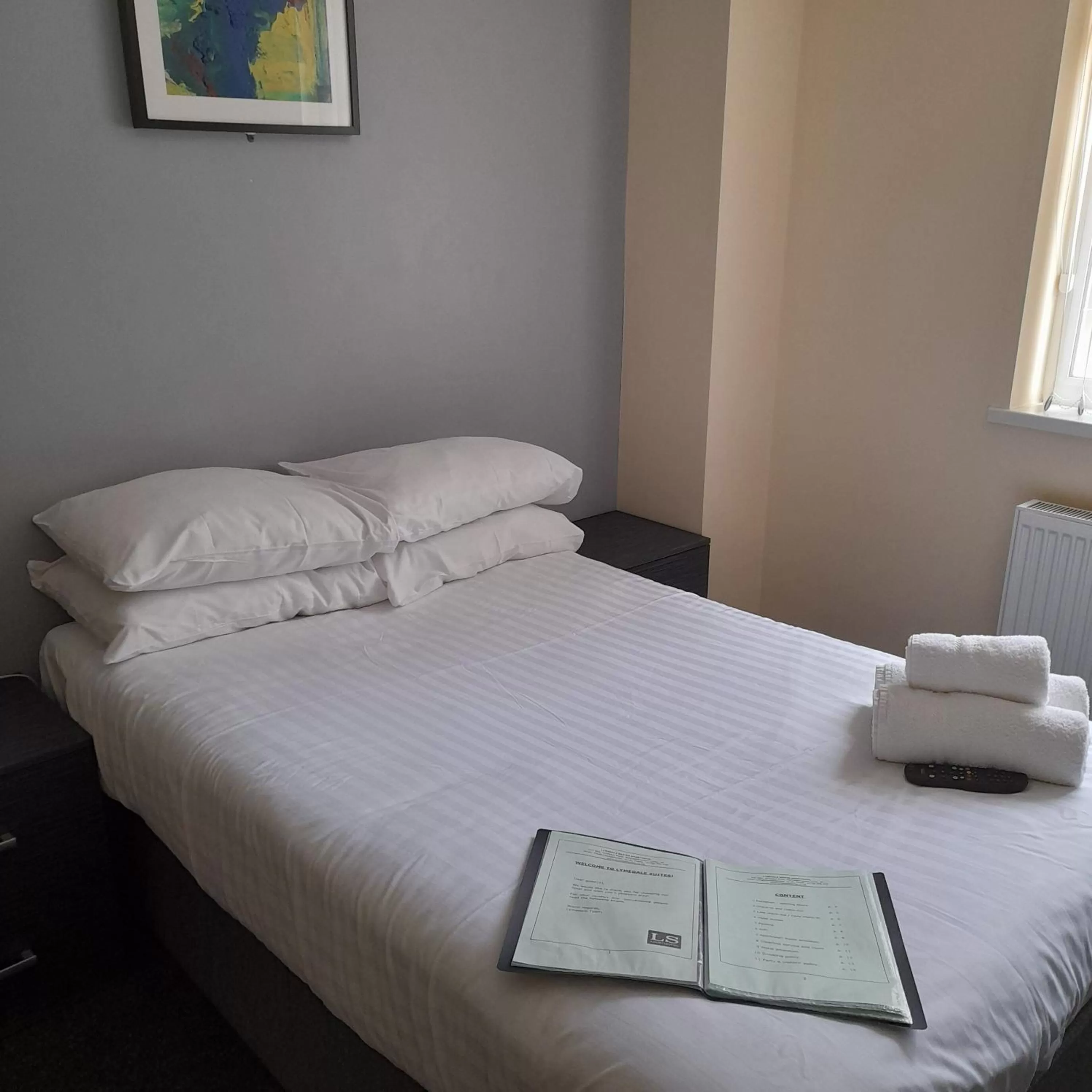 Bed in Lymedale Suites Studios & Aparthotel in NEWCASTLE UNDER LYME & STOKE