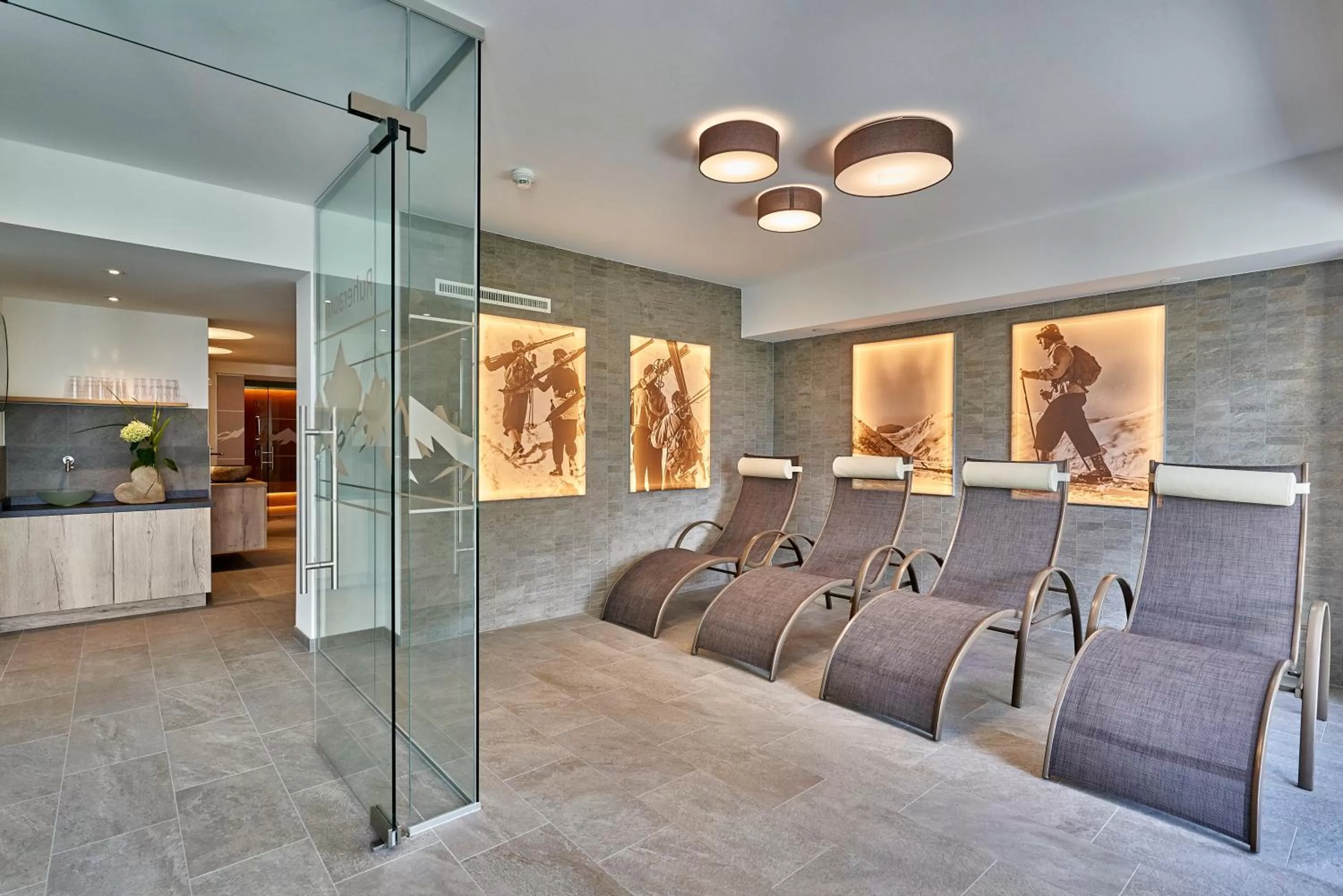 Spa and wellness centre/facilities in Hotel Arzlerhof