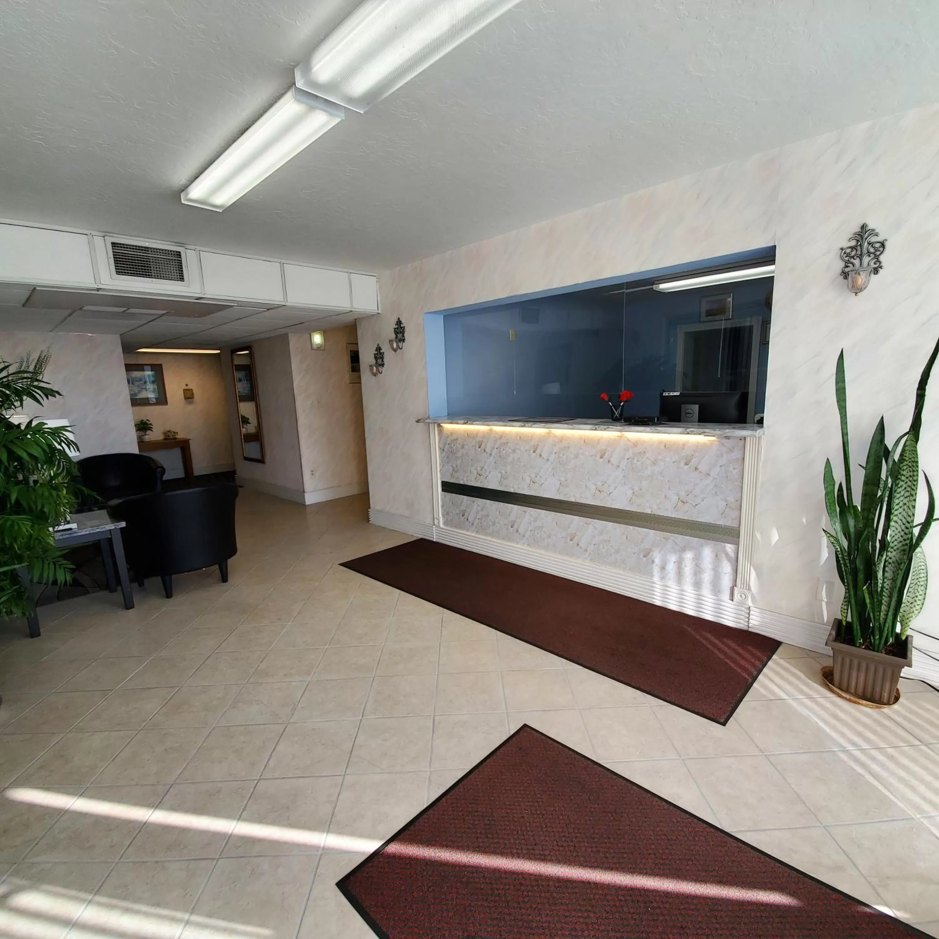 Lobby or reception in Hospitality Inn