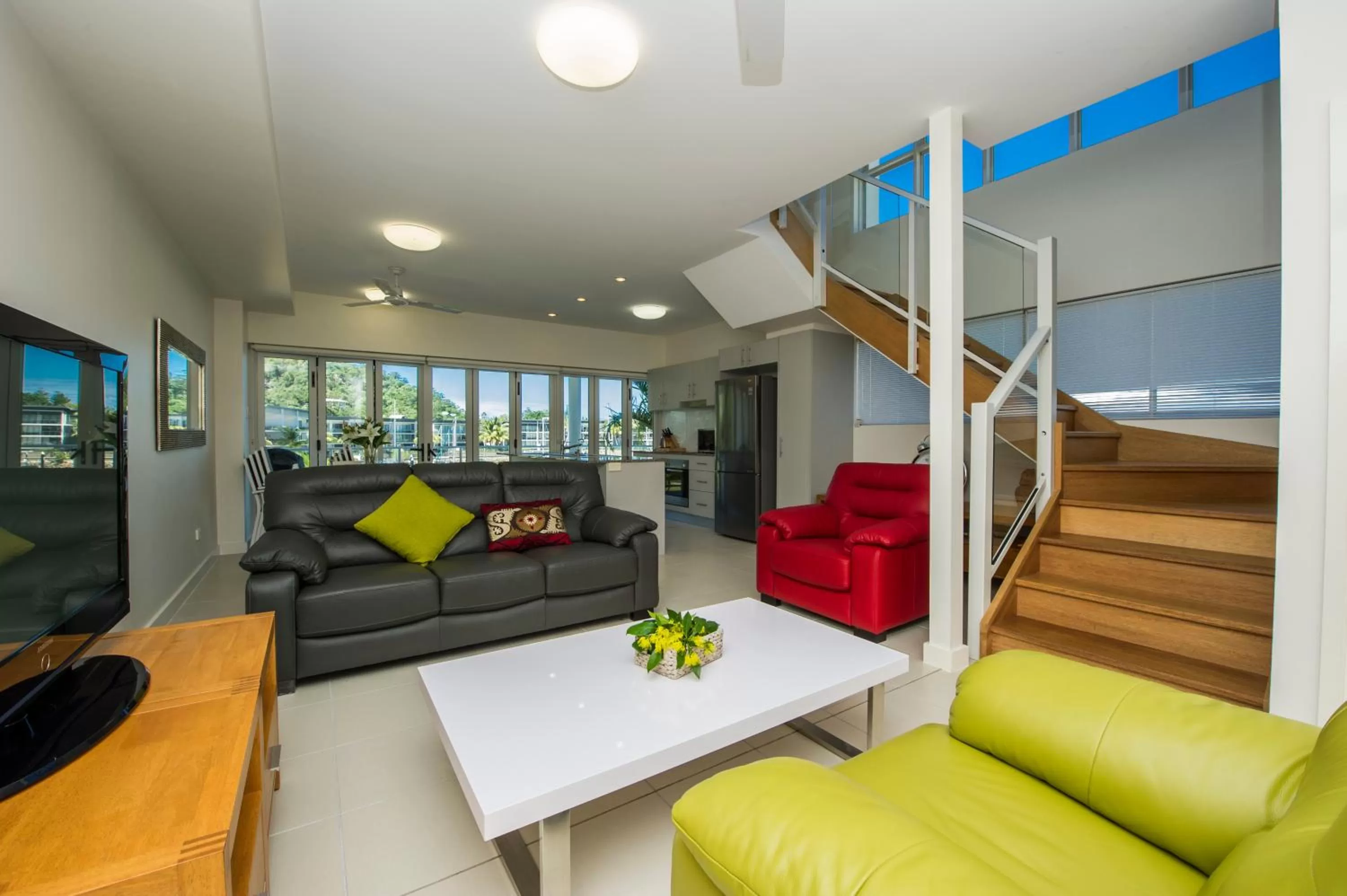 Seating Area in Beachside Magnetic Harbour Apartments