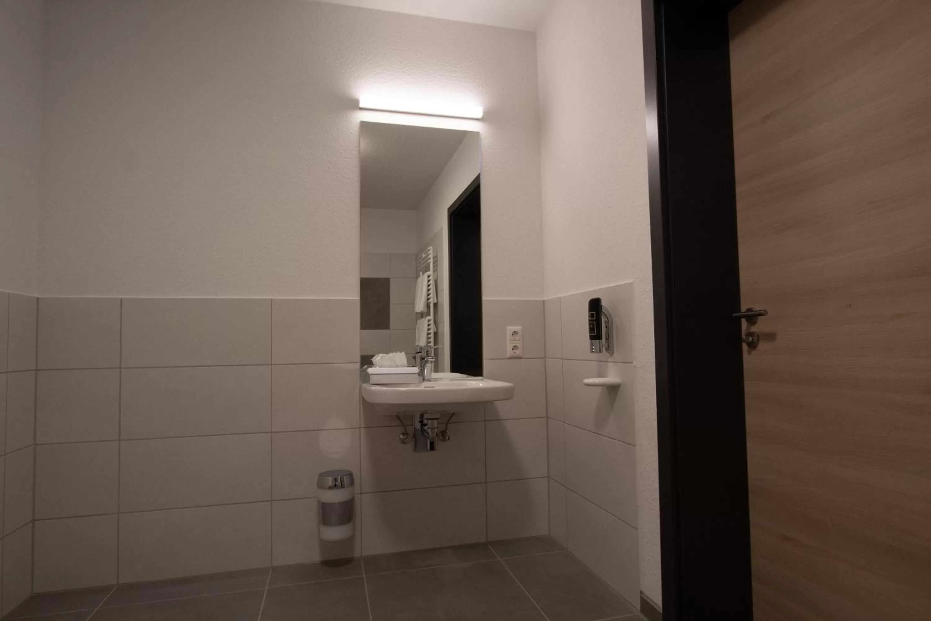 Bathroom in Central Hotel Wagenfeld