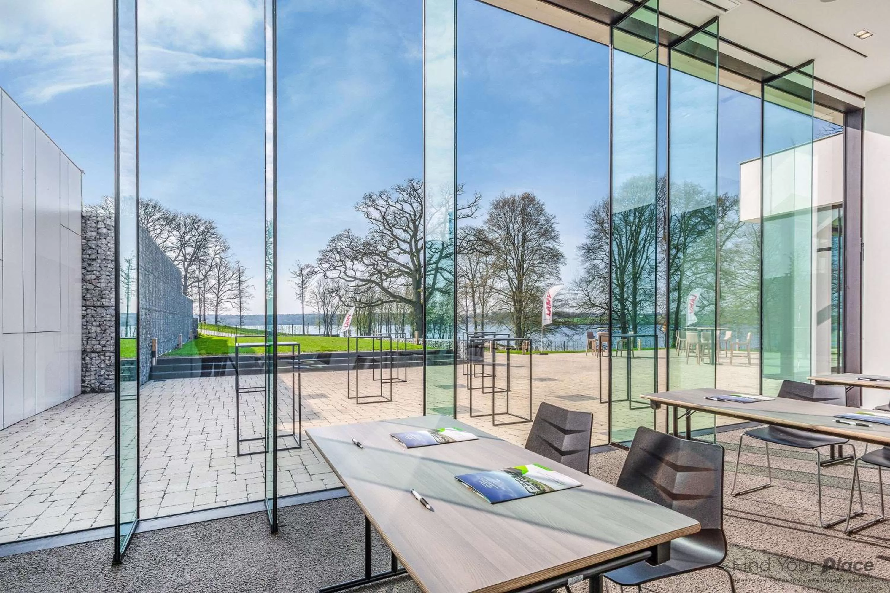 On site in Golden Lakes Hotel