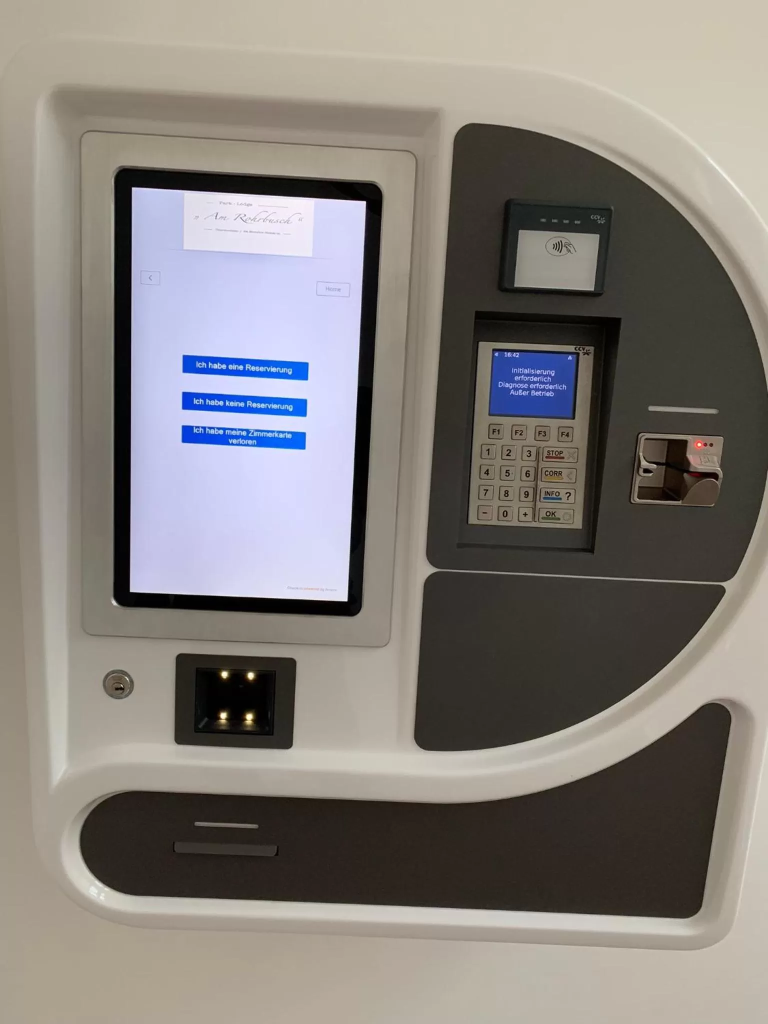 Lobby or reception, TV/Entertainment Center in Park-Lodge Am Rohrbusch