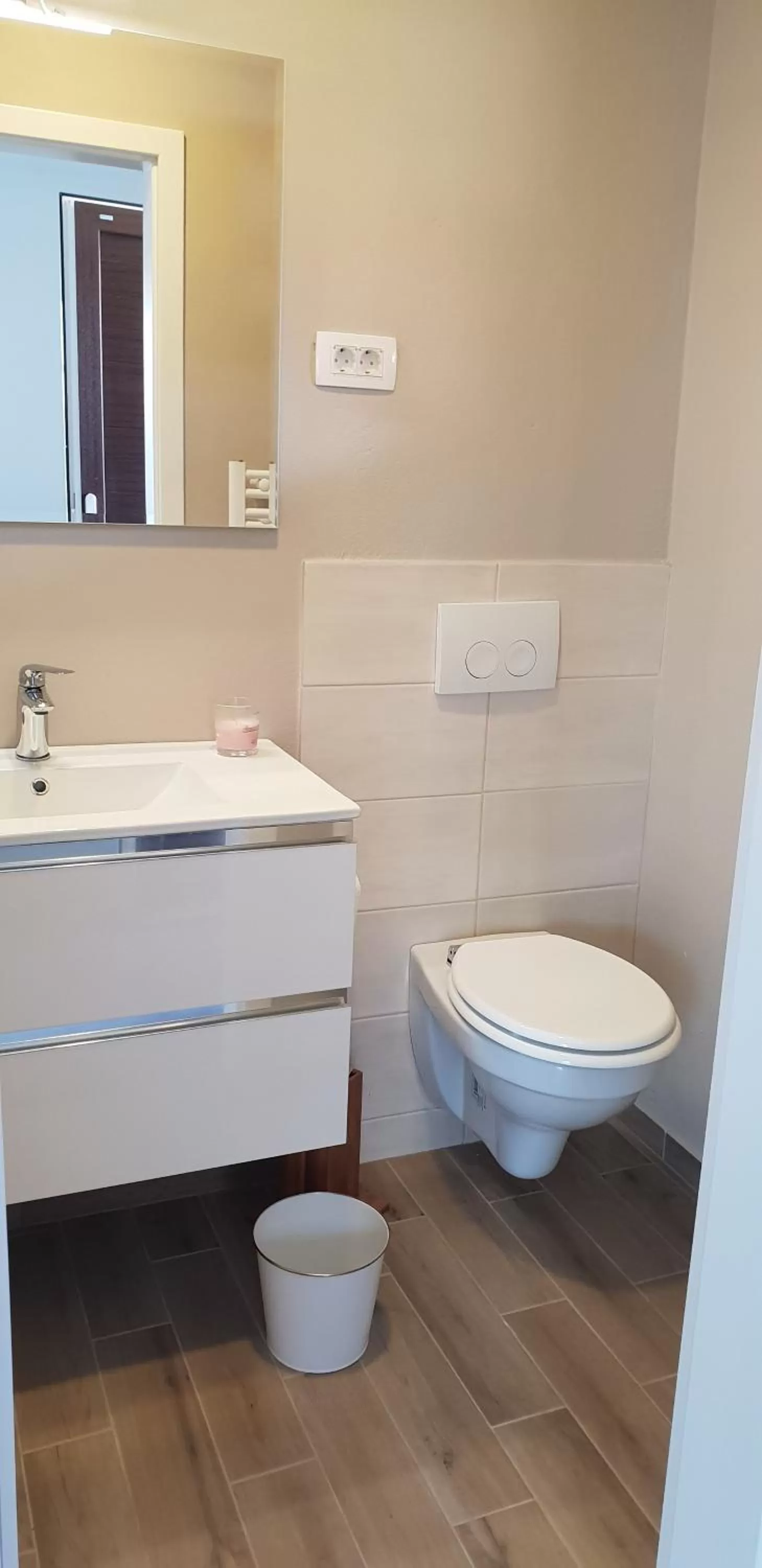 Bathroom in B&B Vidmar, Lesce-Bled