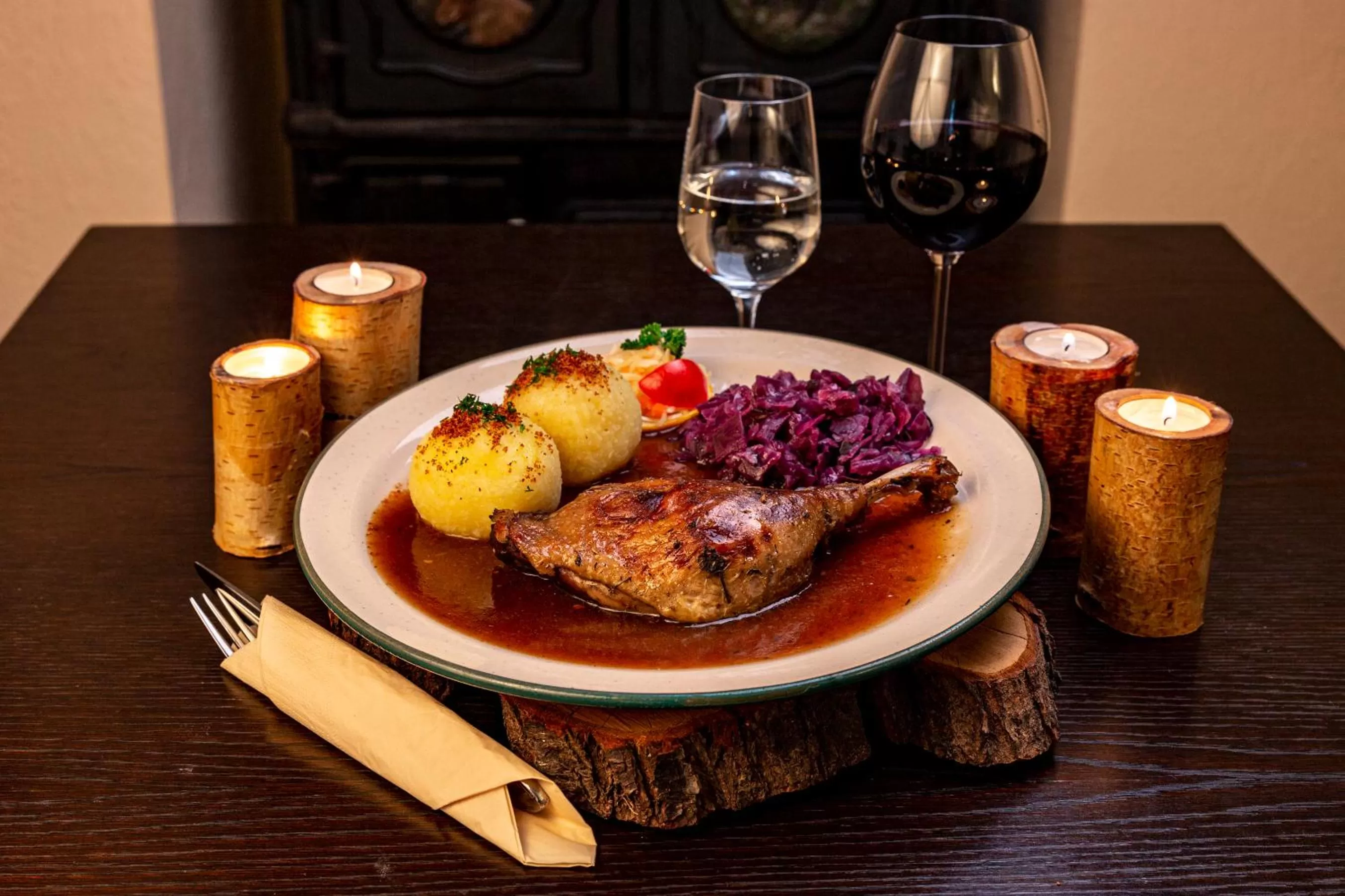 Food and drinks in Waldgasthof Bad Einsiedel