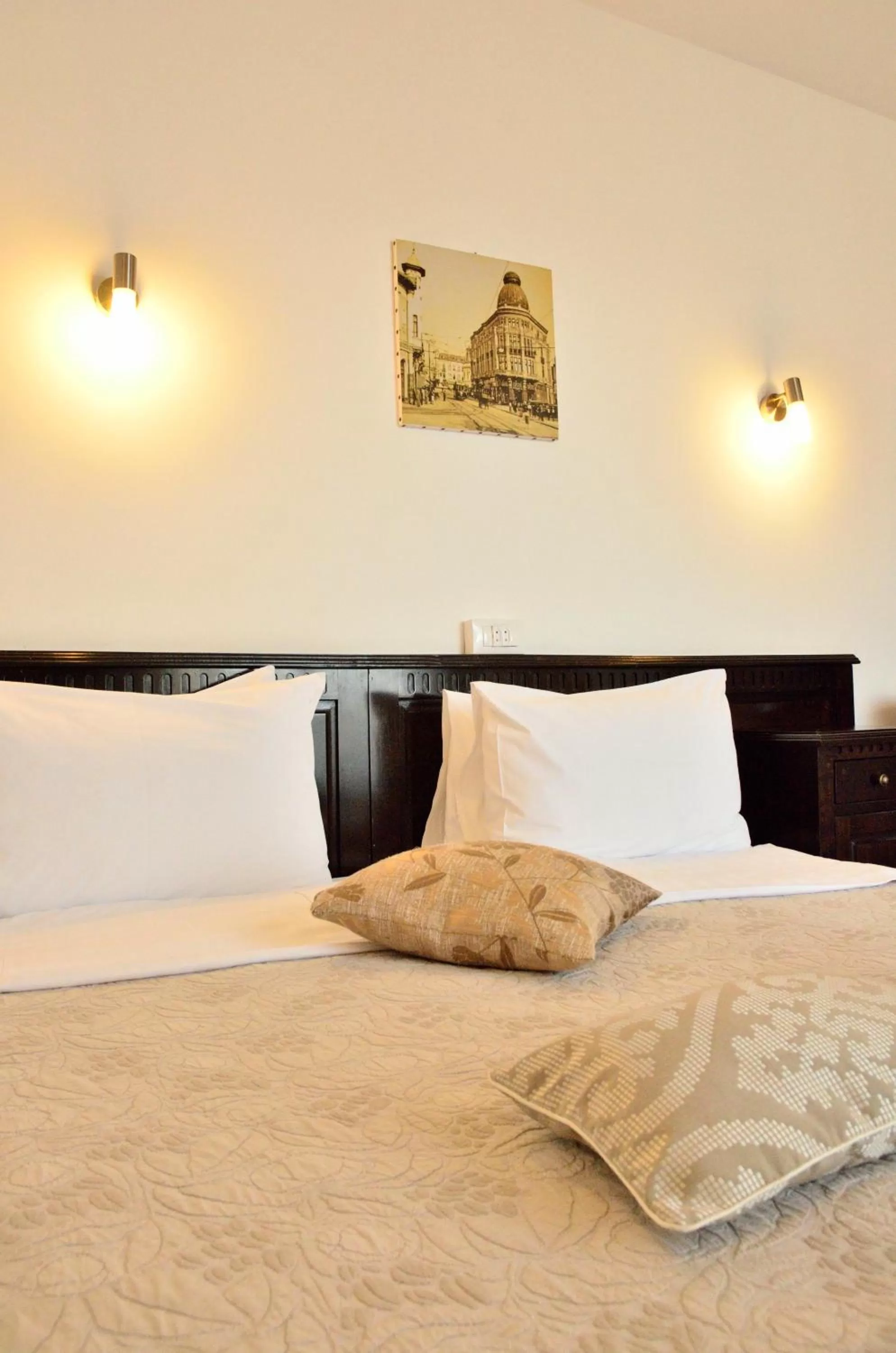 Bed in Hotel Belleville