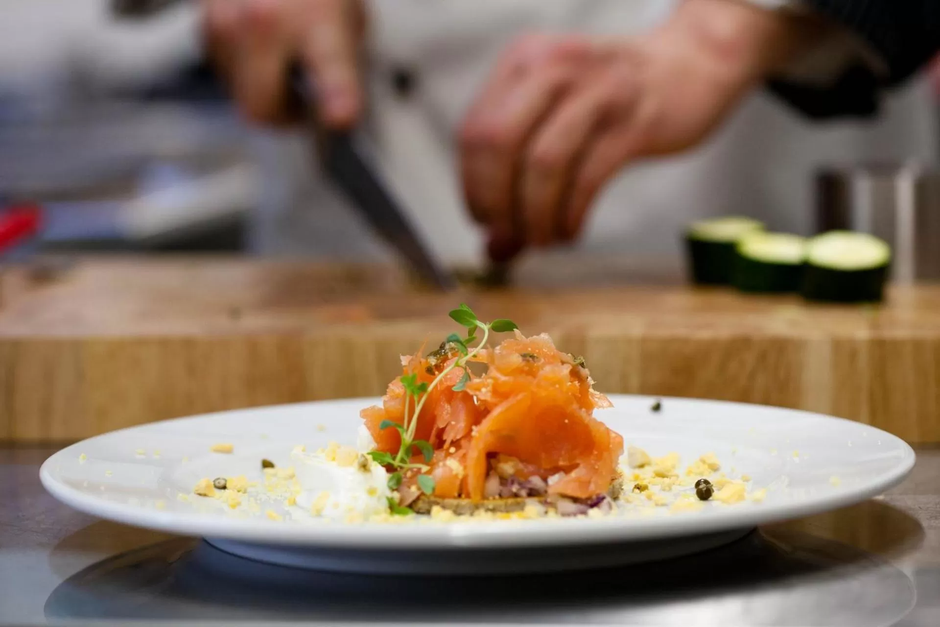 Staff, Food in Zamek Uniejów
