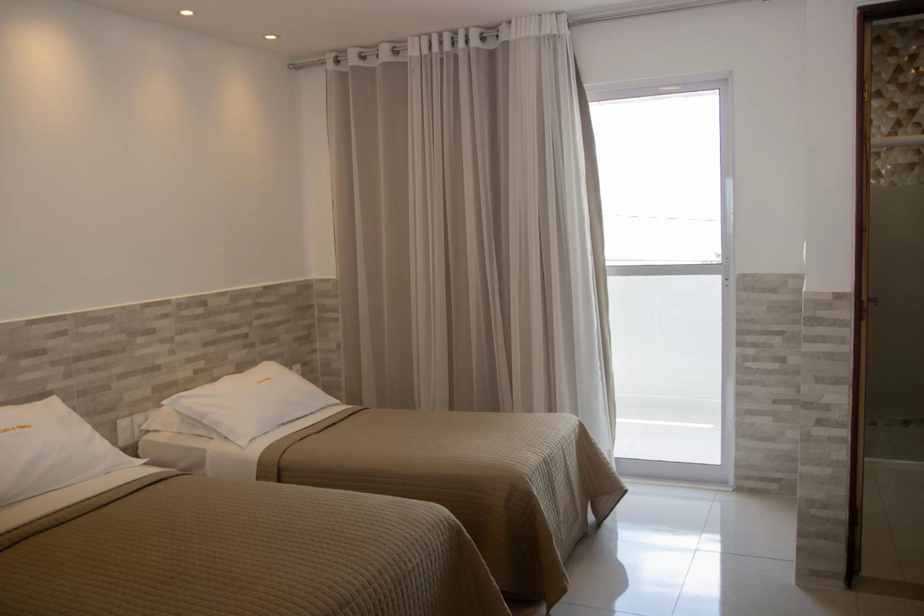 Bed in Hotel Costa do Atlântico