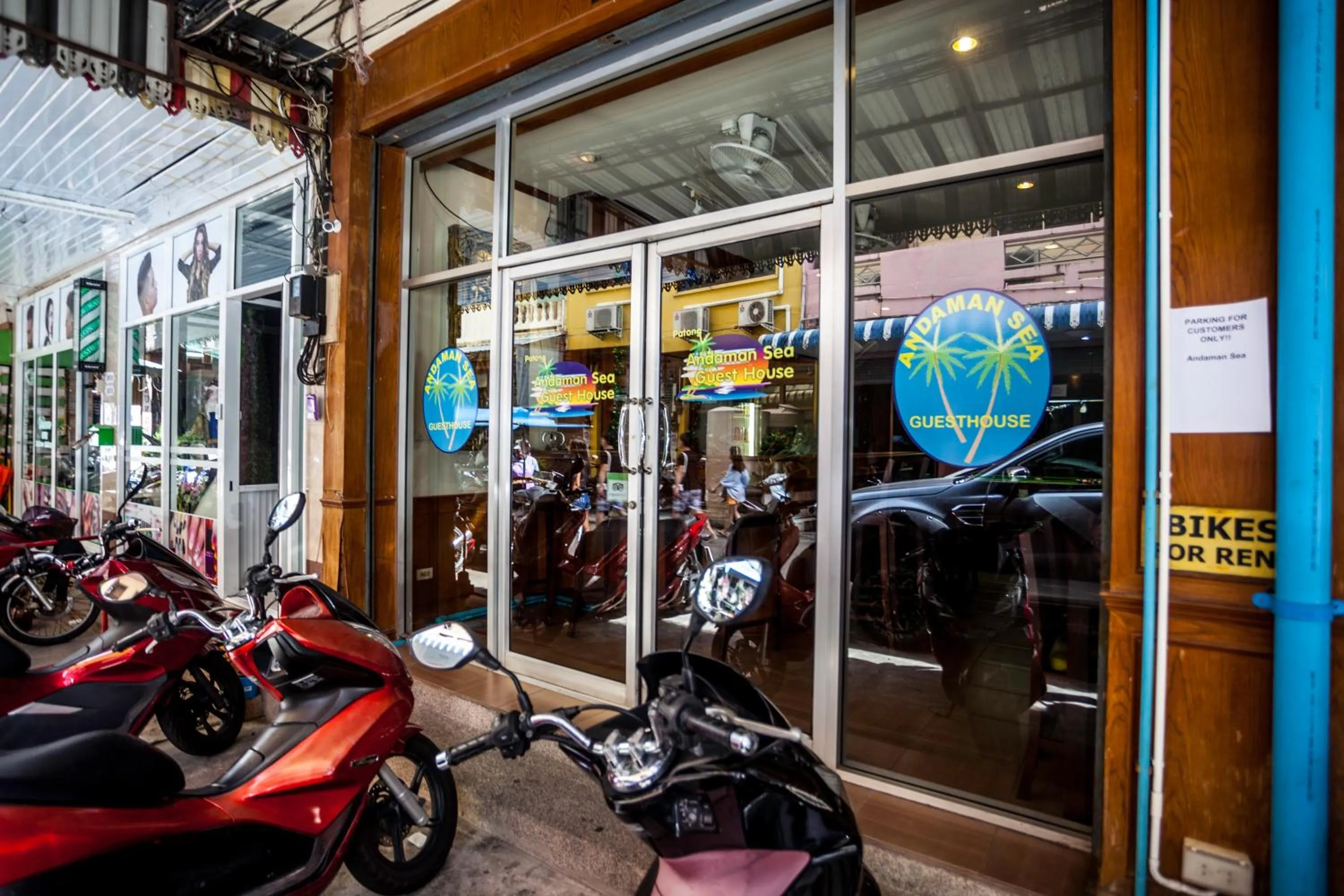 Facade/entrance in Andaman Sea Patong