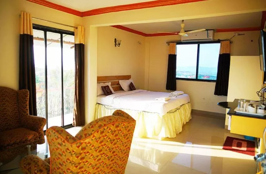 Bedroom in Vedi Farm A Mountain Resort